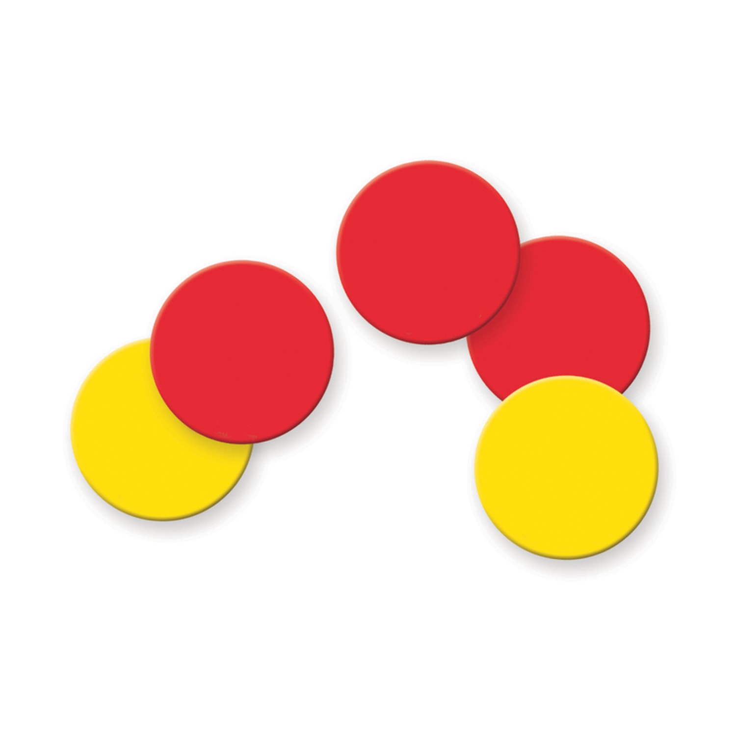 Dowling Magnets Magnetic 2-Color Counters, 1in, Multicolor, Pack Of 200 Counters, Set Of 2 Packs - Image 5