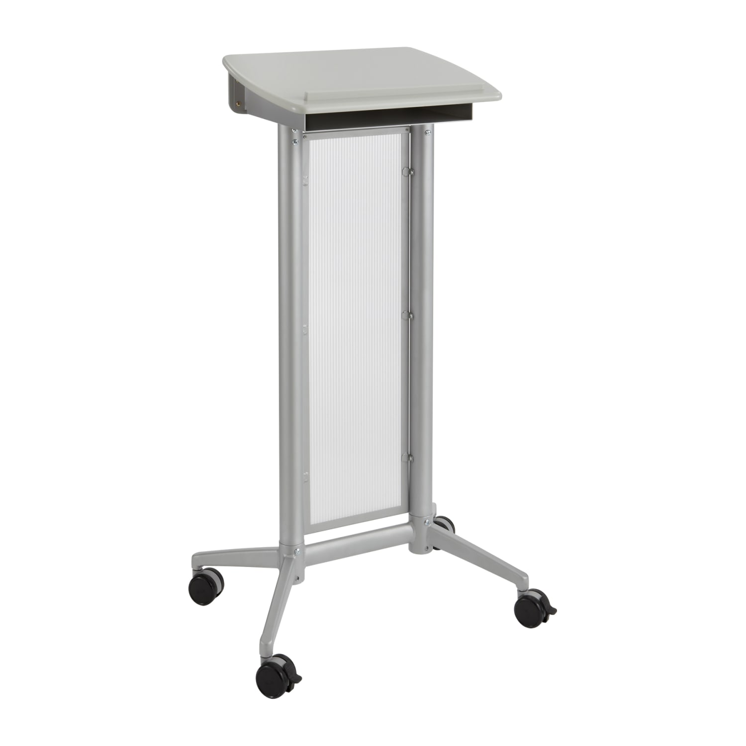 Safco Impromptu Lectern, Gray - Image 4