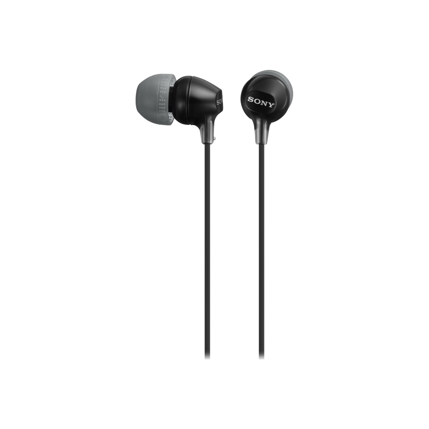 Sony Wired In-Ear Earbuds, Black, MDREX15LP/B
