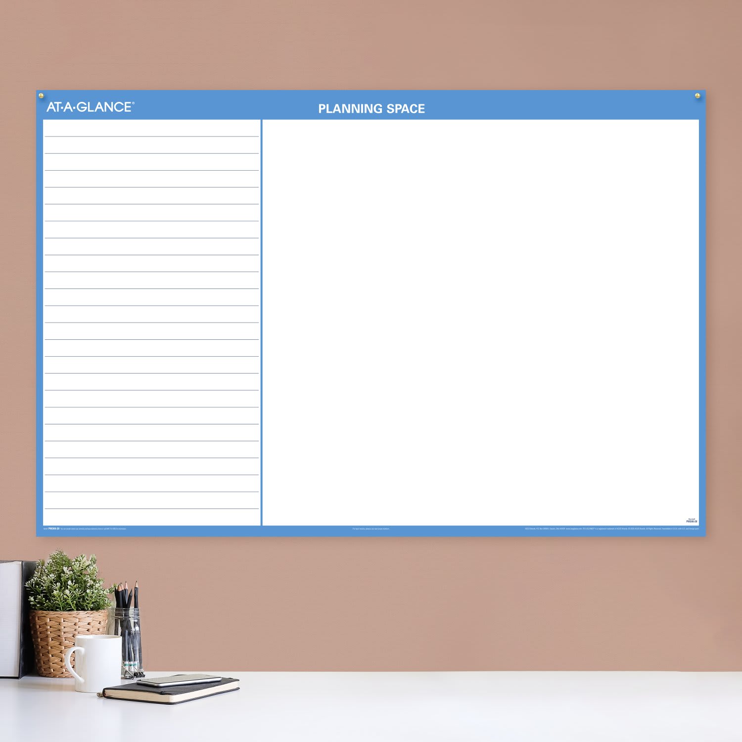 AT-A-GLANCE 2027 Horizontal Reversible Erasable Yearly Wall Calendar, Extra Large, 48in x 32in - Image 3