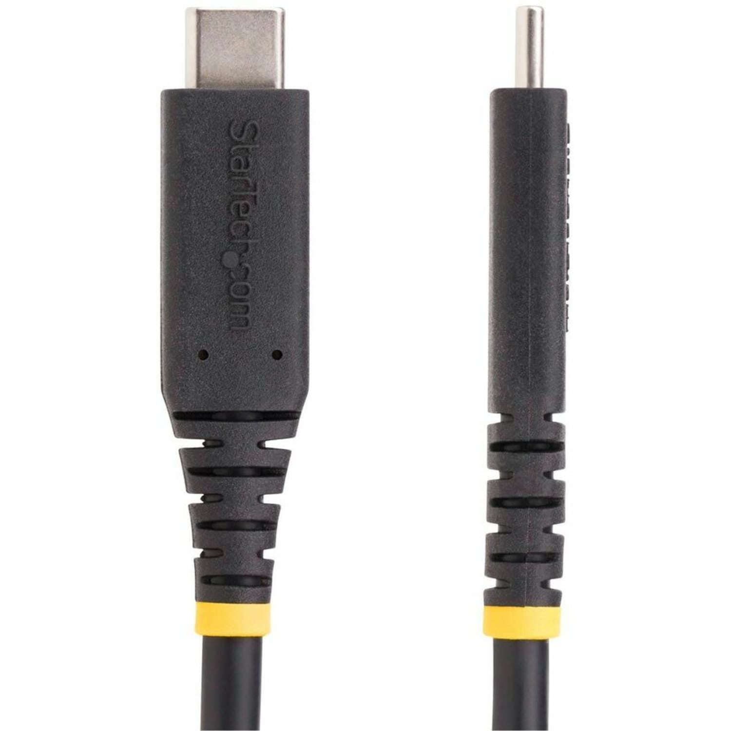 StarTech.com 50cm (1.6ft) USB4 Cable, USB-IF Certified USB-C Cable, 40 Gbps, 240W, 8K 60Hz, Compatible w/Thunderbolt/USB 3.2 Ports - Image 4