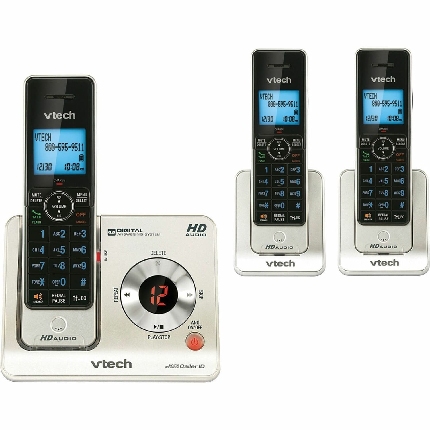 VTech LS6425 DECT 6.0 Cordless Phone With Digital Answering System - Image 3
