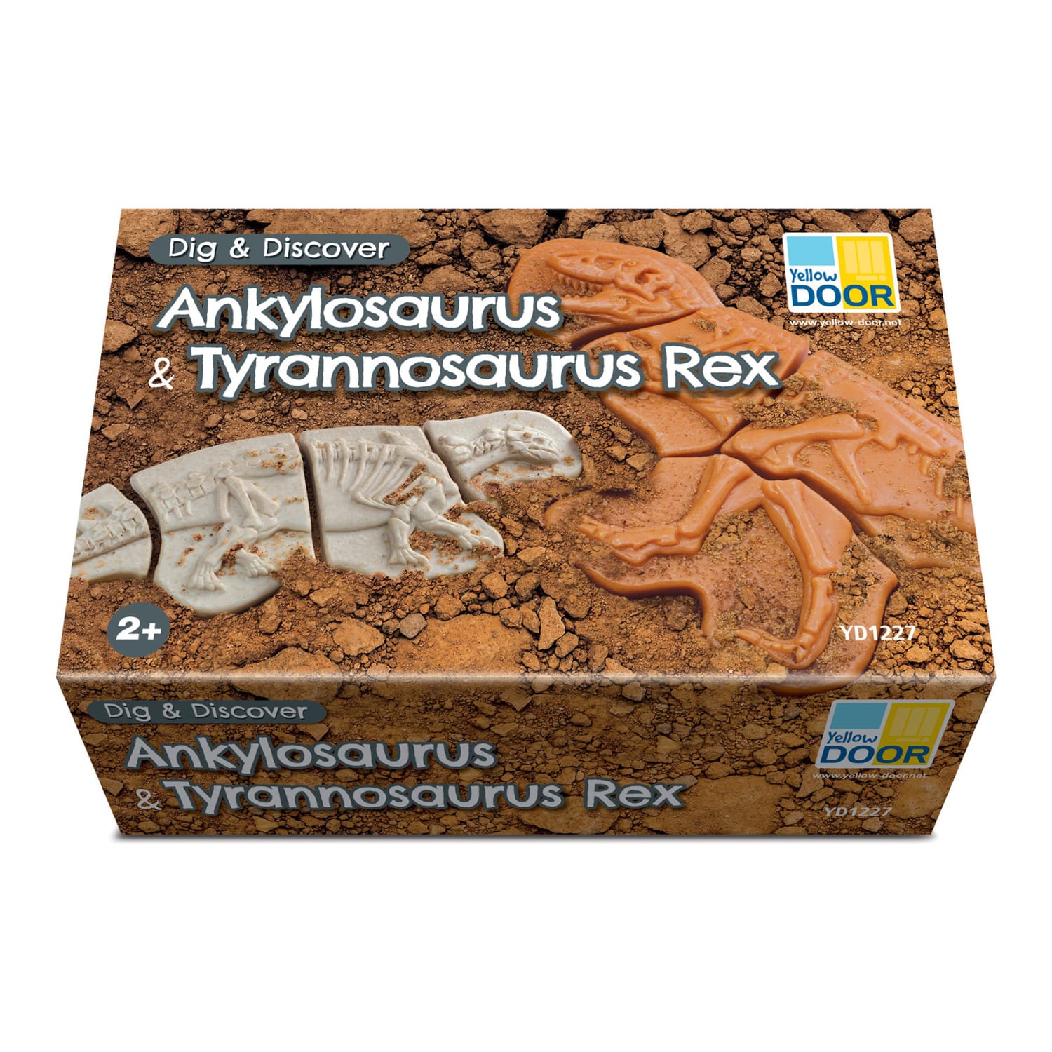 Yellow Door Dig and Discover, Ankylosaurus & Tyrannosaurus Rex - Image 3