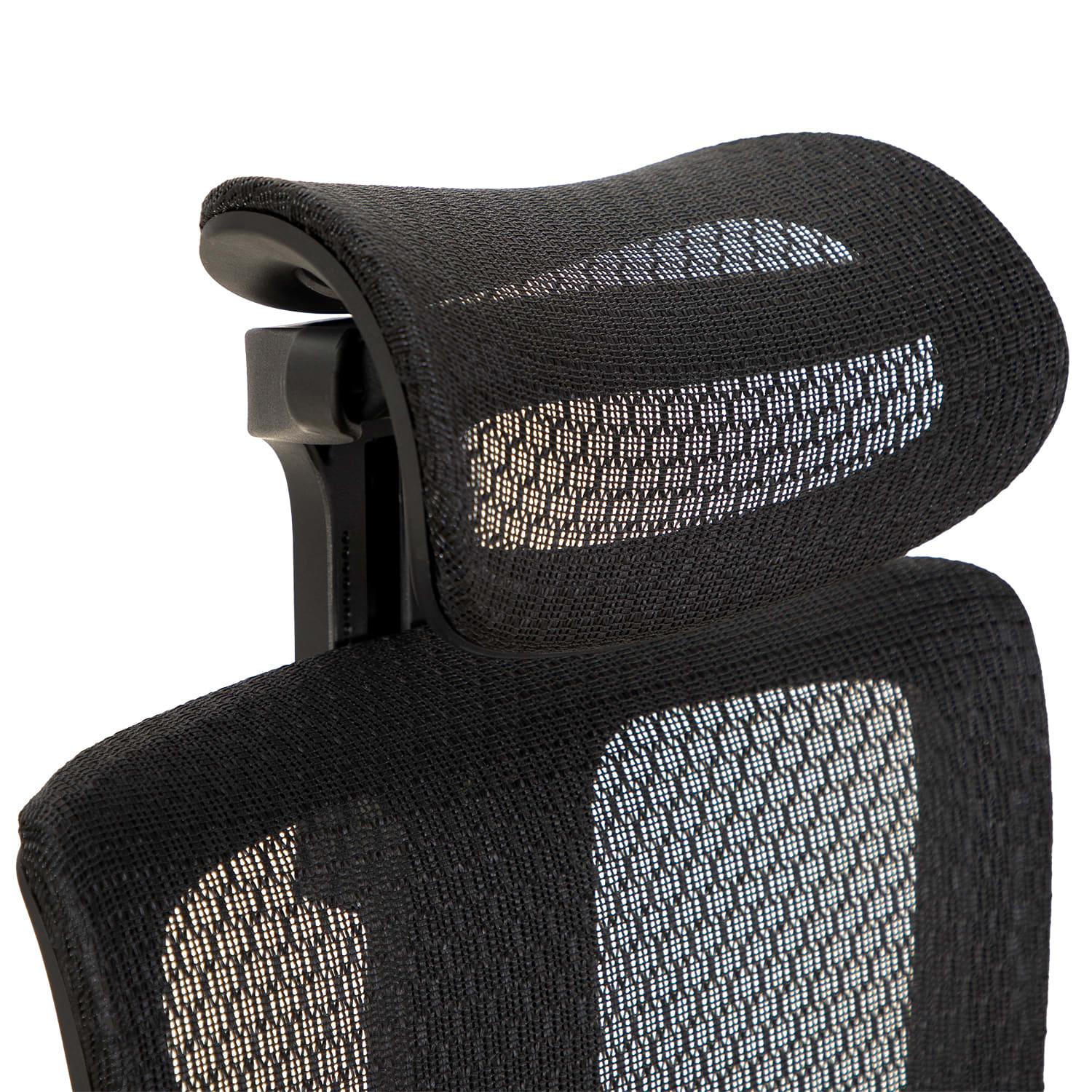 ALPHA HOME Adjustable Ergonomic Mesh High-Back Office Task Chair, Black - Image 9