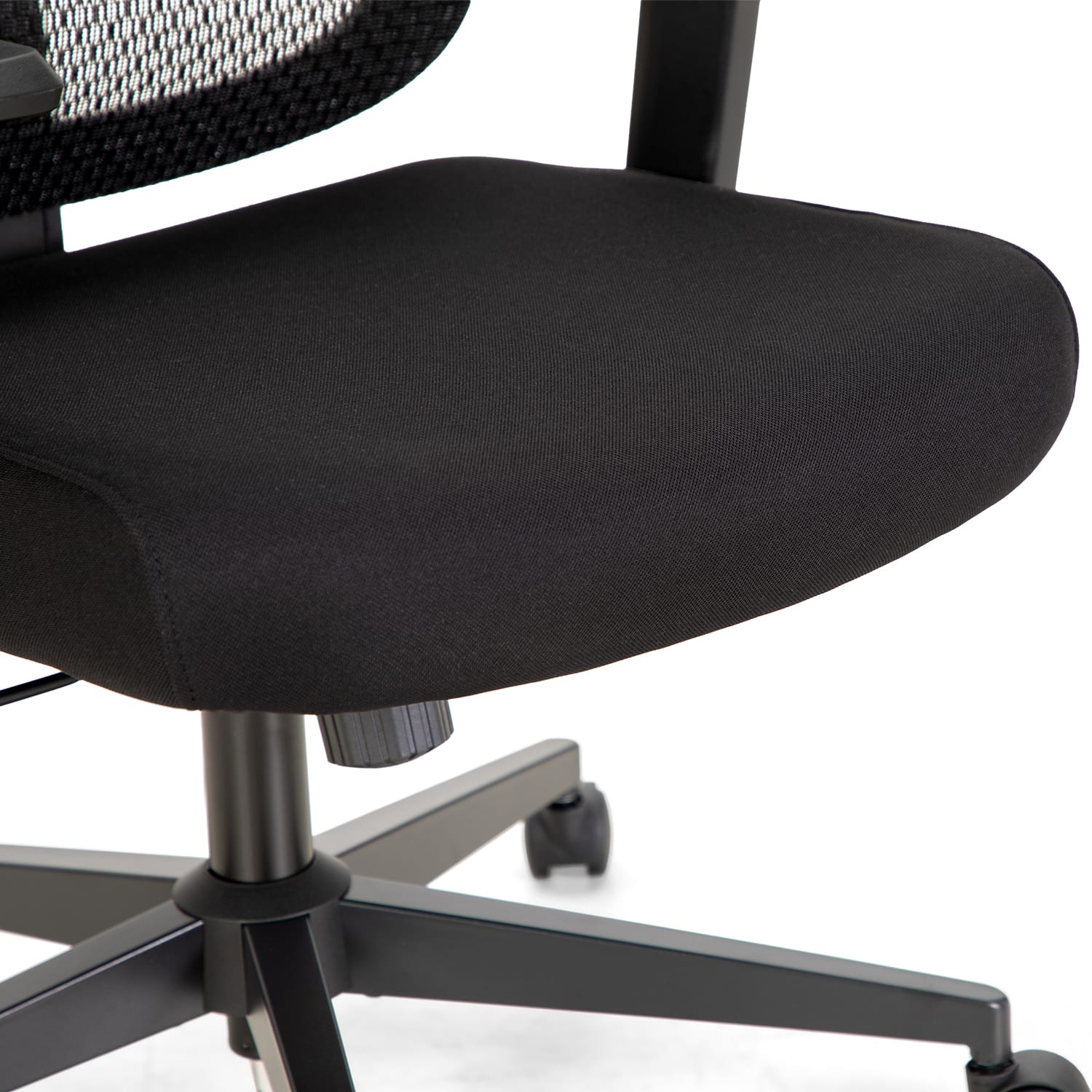 ALPHA HOME Adjustable Ergonomic Mesh High-Back Office Task Chair, Black - Image 10