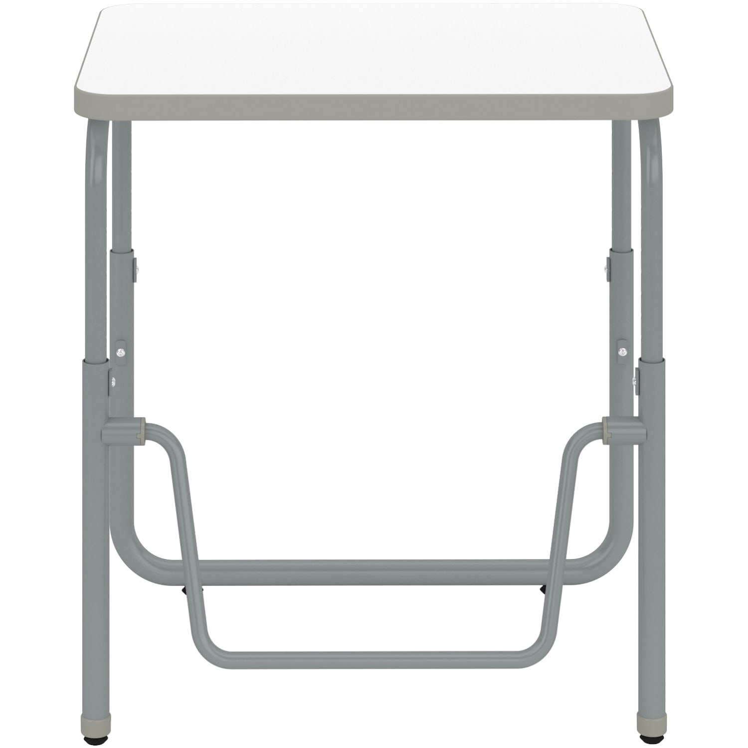 Safco AlphaBetter 2.0 Height-Adjustable Sit/Stand 28inW Student Desk With Pendulum Bar, Dry Erase - Image 3