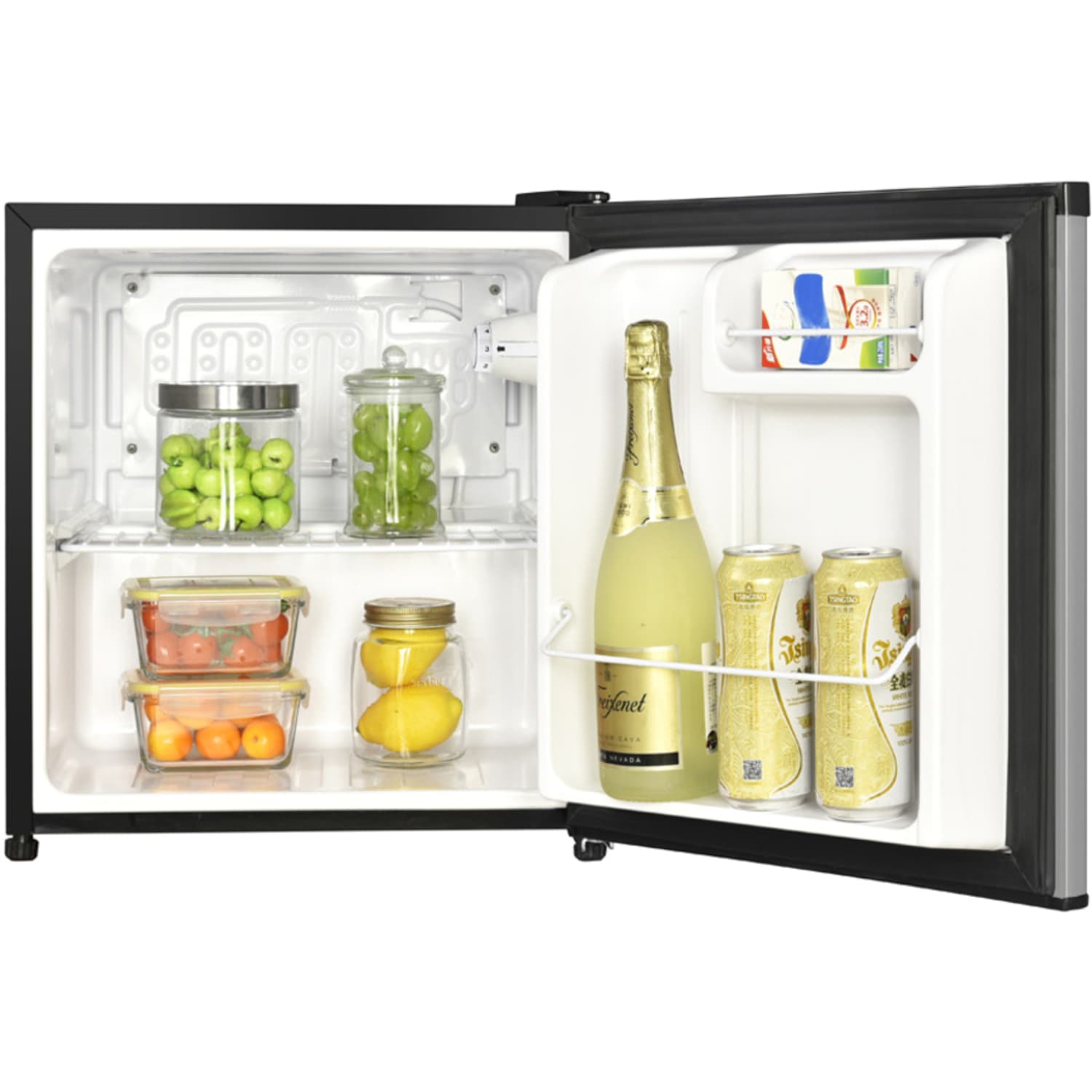 Magic Chef 1.7 cu. ft. Mini Refrigerator - 1.70 ft3 - Auto-defrost - Reversible - 1.70 ft3 Net Refrigerator Capacity - 245 kWh per Year - Image 4