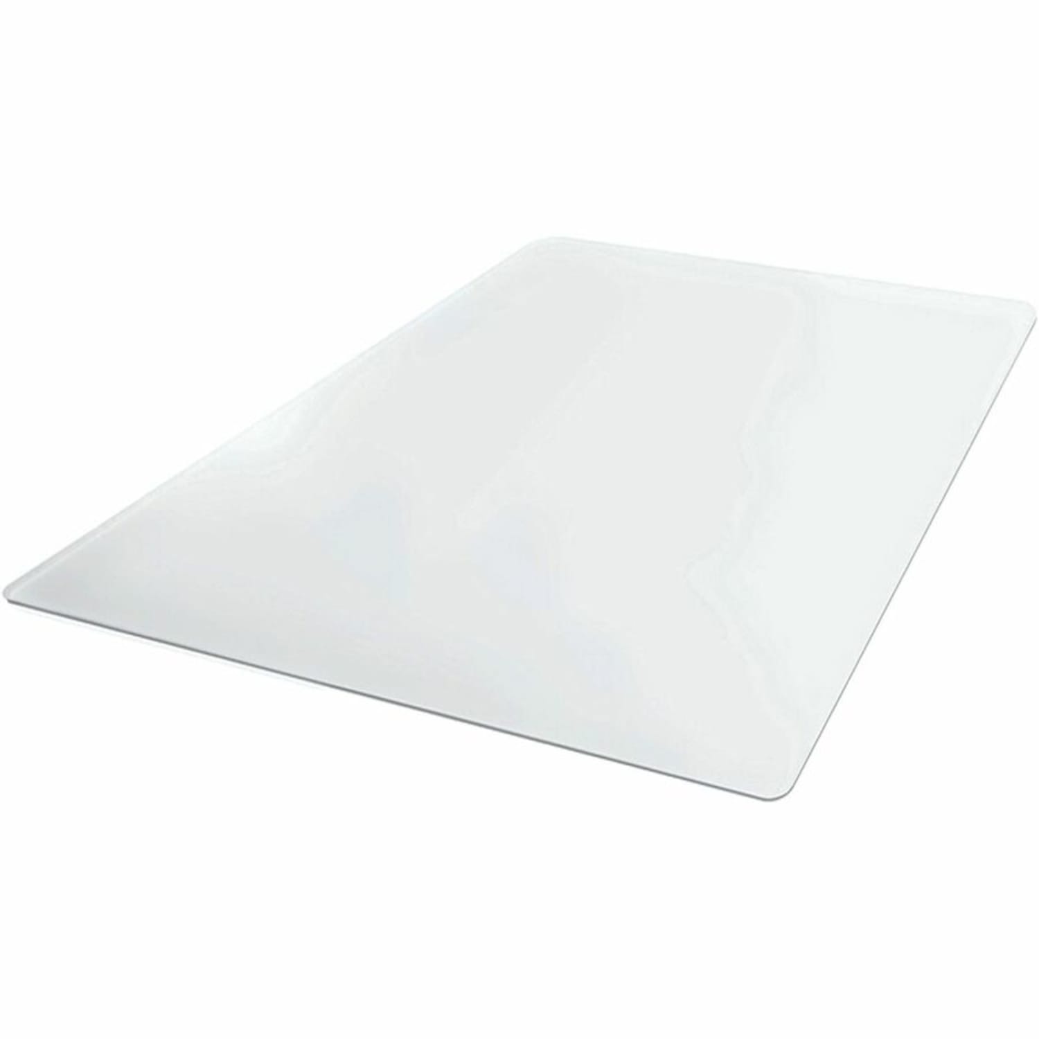 Floortex Ecotex Marvec BioPVC Chairmat - Hard Floor - 60in Length x 46in Width - Polyvinyl Chloride (PVC) - Clear - 1 Each - Image 6