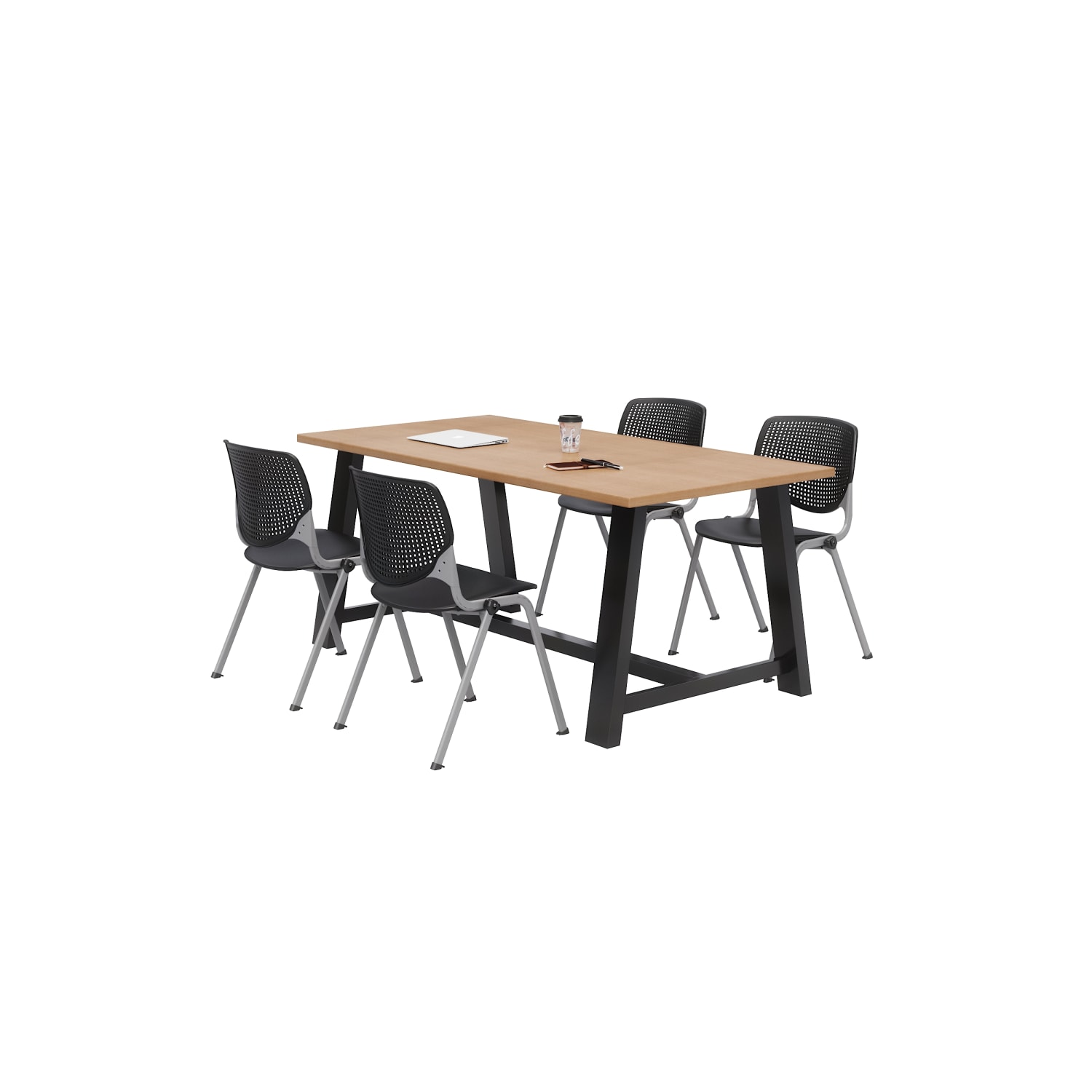 Kensington Maple/Black