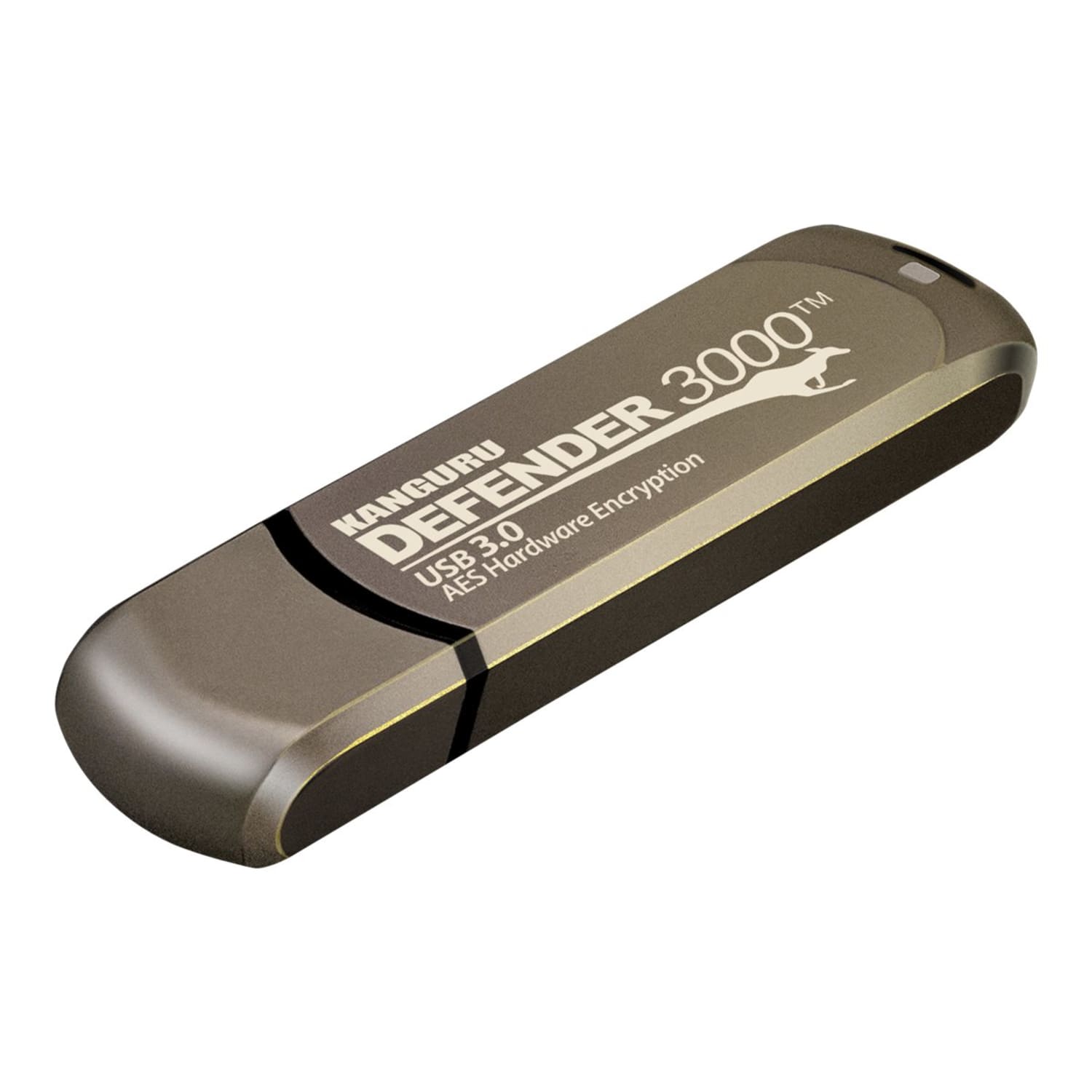 Kanguru Encrypted Defender 3000 - USB flash drive - encrypted - 32 GB - USB 3.2 Gen 1 - FIPS 140-2 Level 3 - TAA Compliant