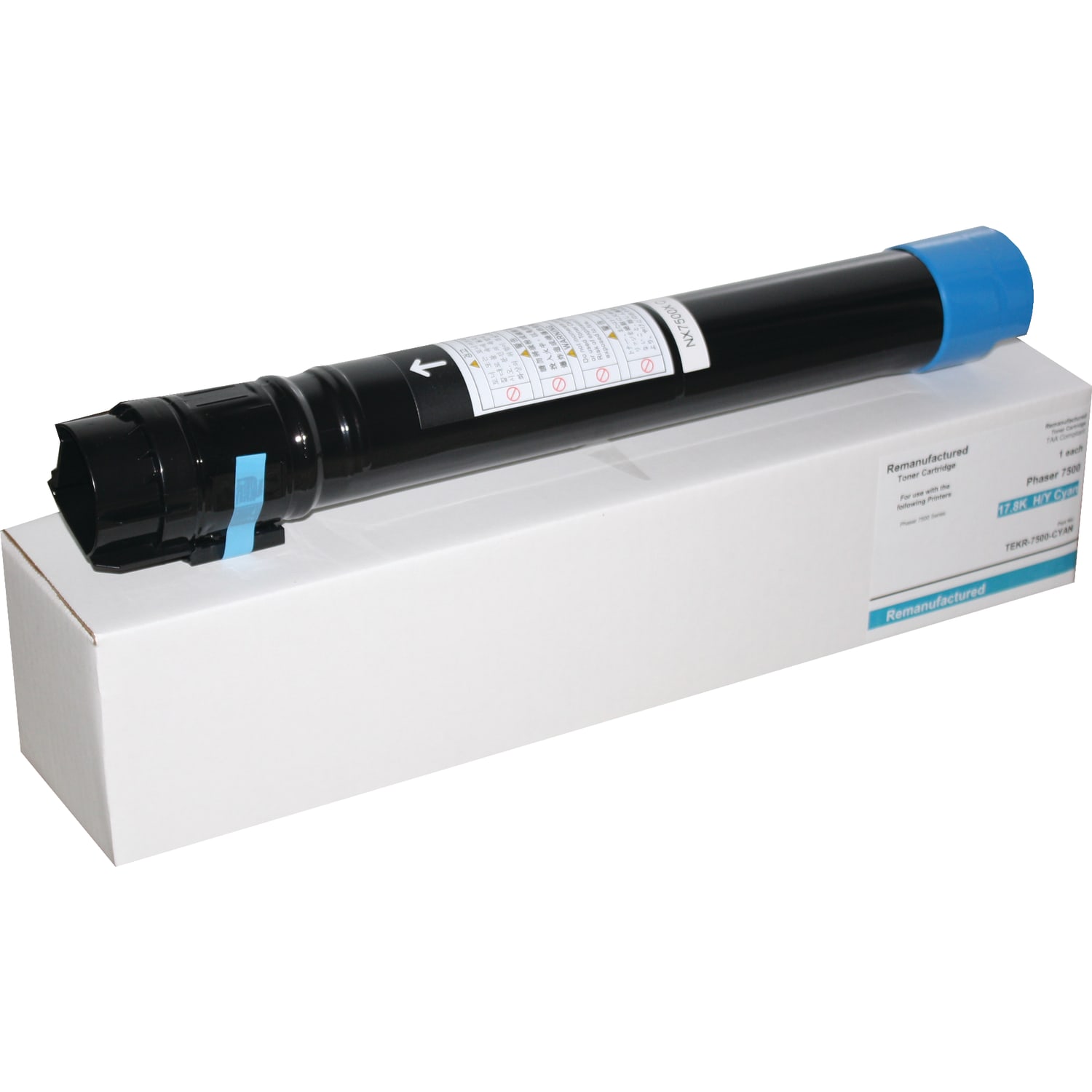 M&A Global Remanufactured Cyan High Yield Toner Cartridge Replacement For Xerox 106R01436, 106R01436-CMA - Image 4
