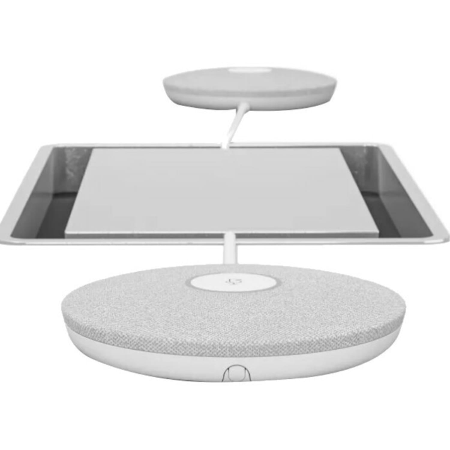 Logitech Rally Mic Pod for Rally, Rally Bar, and Rally Bar Mini, White - 9.60 ft - 90 Hz to 16 kHz -27 dB - Omni-directional - USB - Image 4