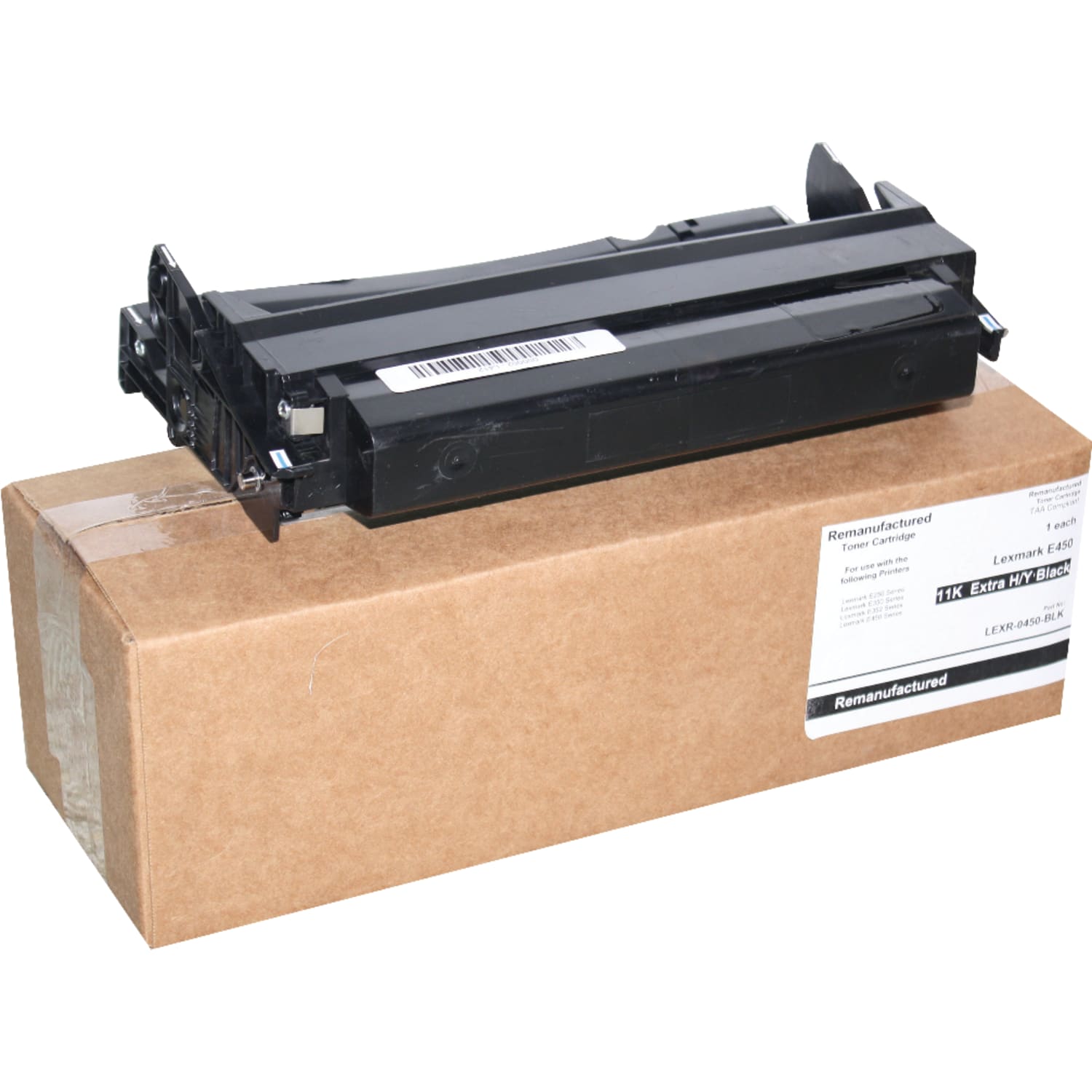 M&A Global Remanufactured Black High Yield Toner Cartridge Replacement For Lexmark E450H21A, LEXE450H21A - Image 3