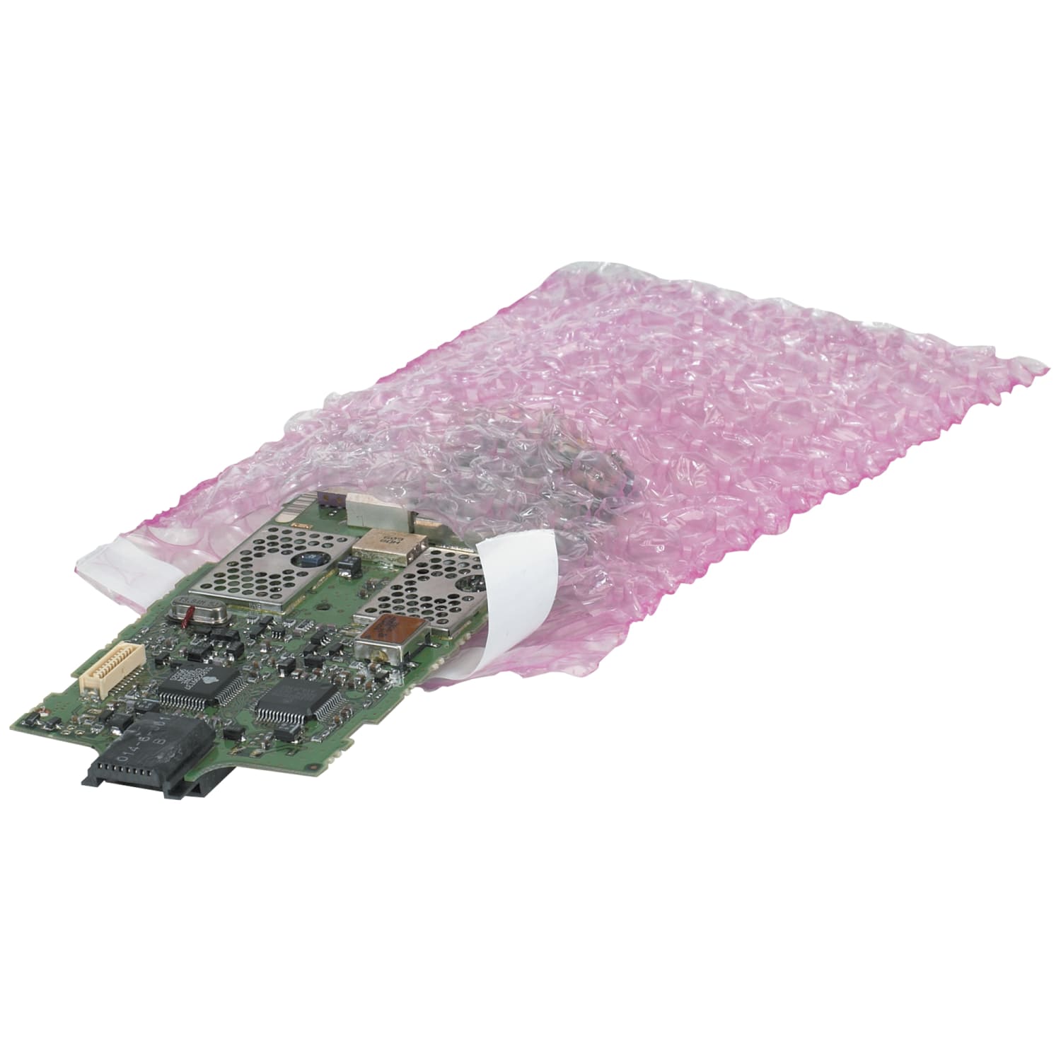 Partners Brand Anti-Static Bubble Pouches, 11-1/2inH x 12inW, Pink, Case Of 250 Pouches - Image 3