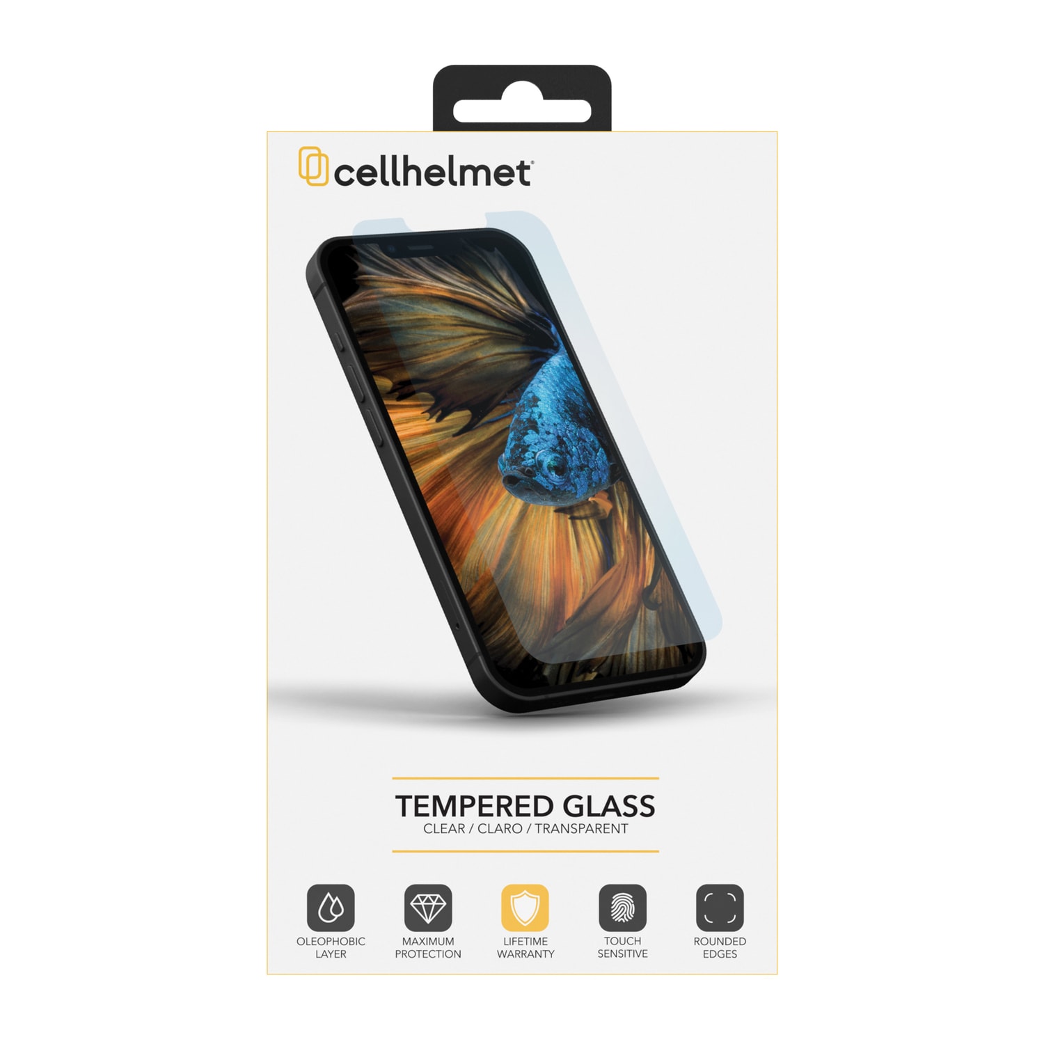 cellhelmet Tempered Glass Screen Protector, For iPhone 15 Plus