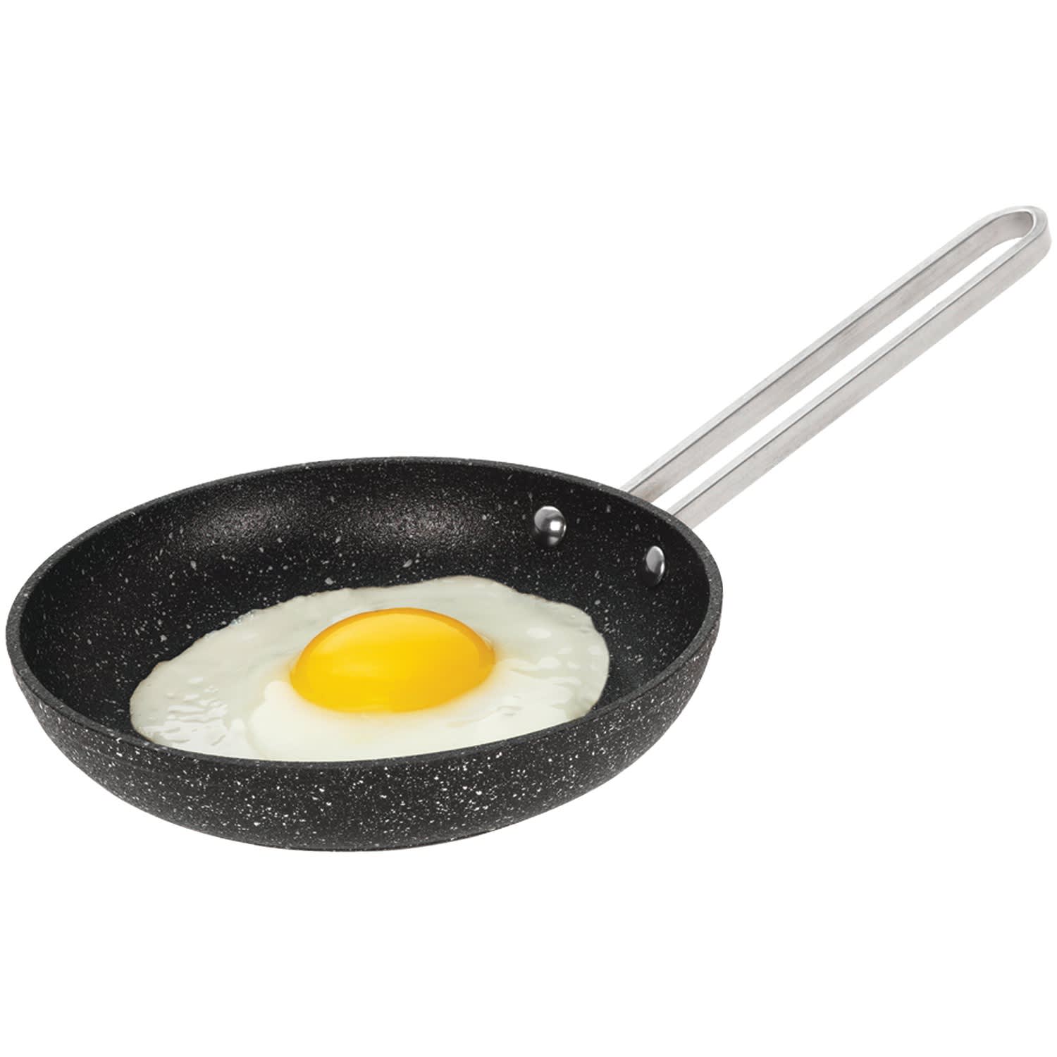 THE ROCK by Starfrit Aluminum Nonstick Fry Pan, 6.5-In., Black - Image 5