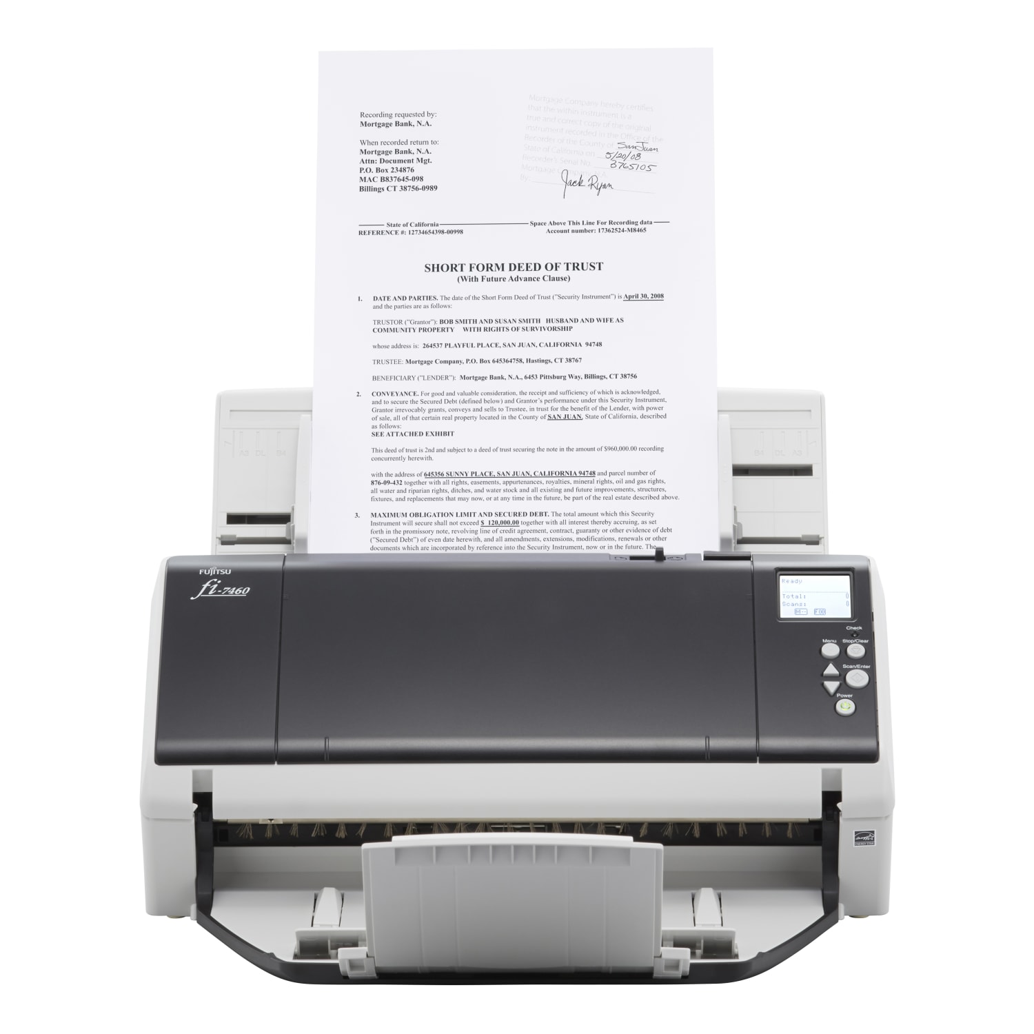 Fujitsu fi-7460 Sheetfed Scanner - Image 6