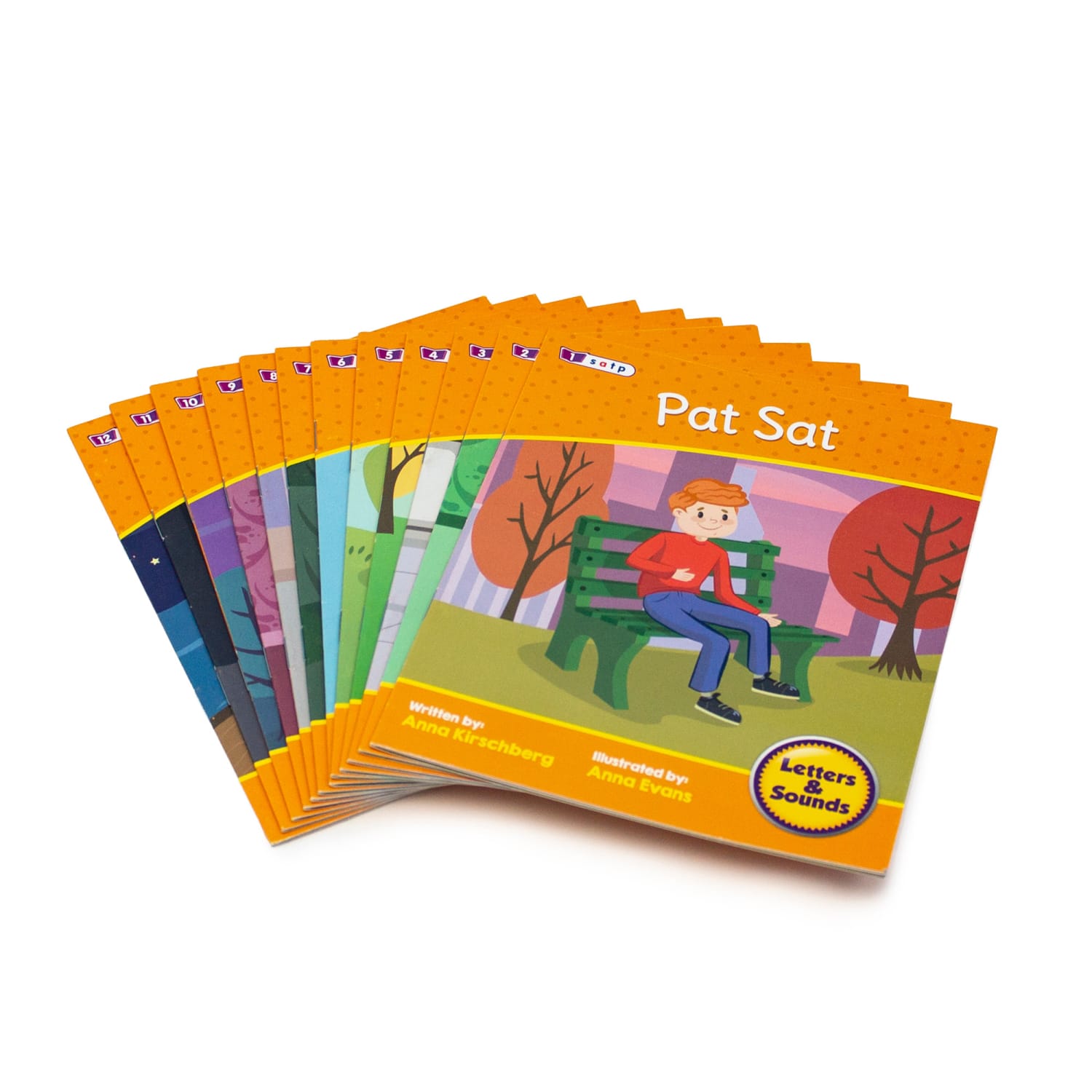 Beanstalk Books Fiction Books, Letters & Sounds Phase 2, Set Of 12 Books - Image 3