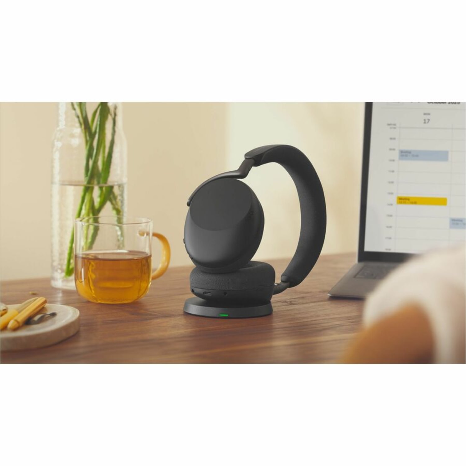 Jabra Evolve3 85 Wired/Wireless Headset, Over-The-Ear, Over-The-Head, Binaural, Black, 38599999989 - Image 6