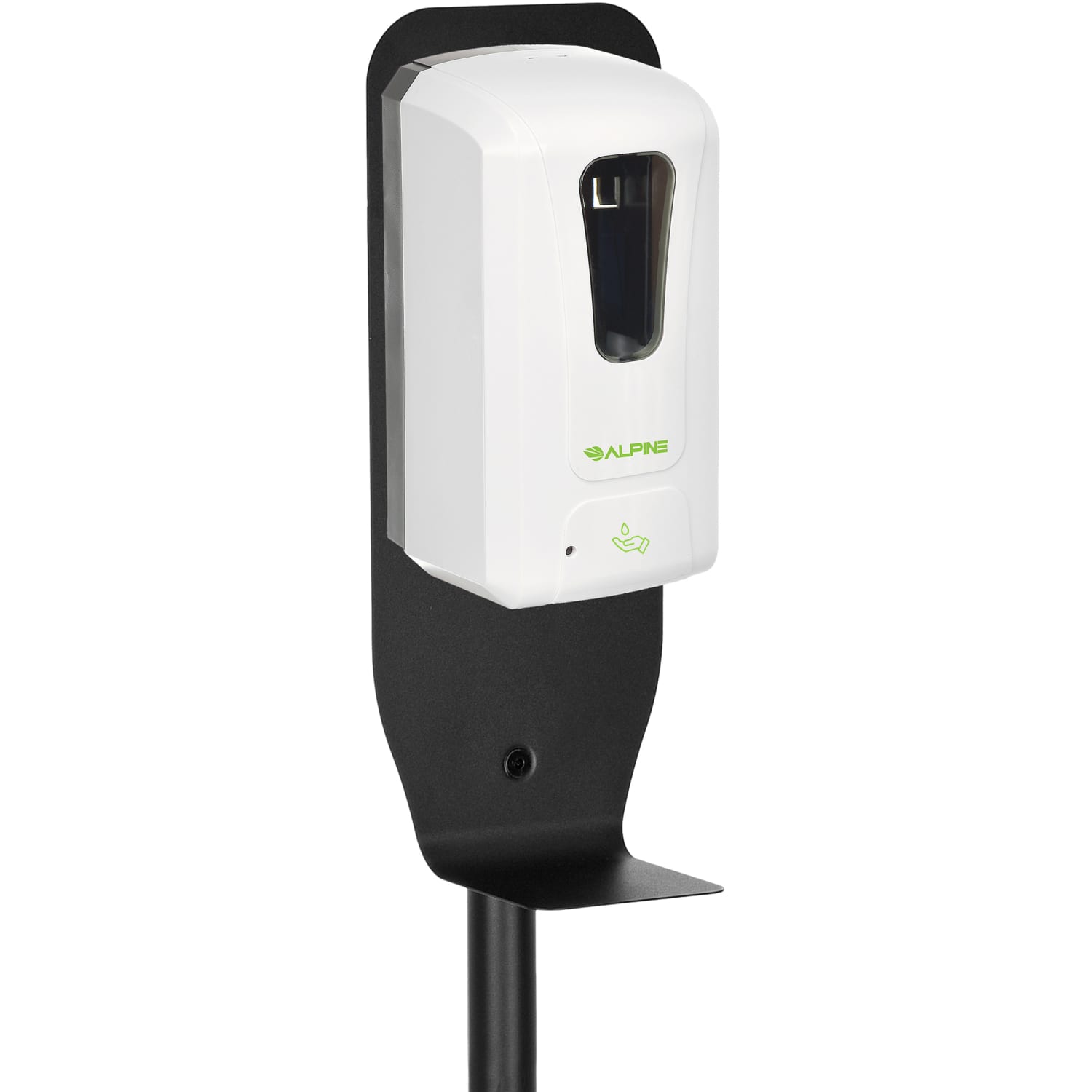 Alpine Automatic Foam Hand Sanitizer Dispenser With Floor Stand, White - Image 3