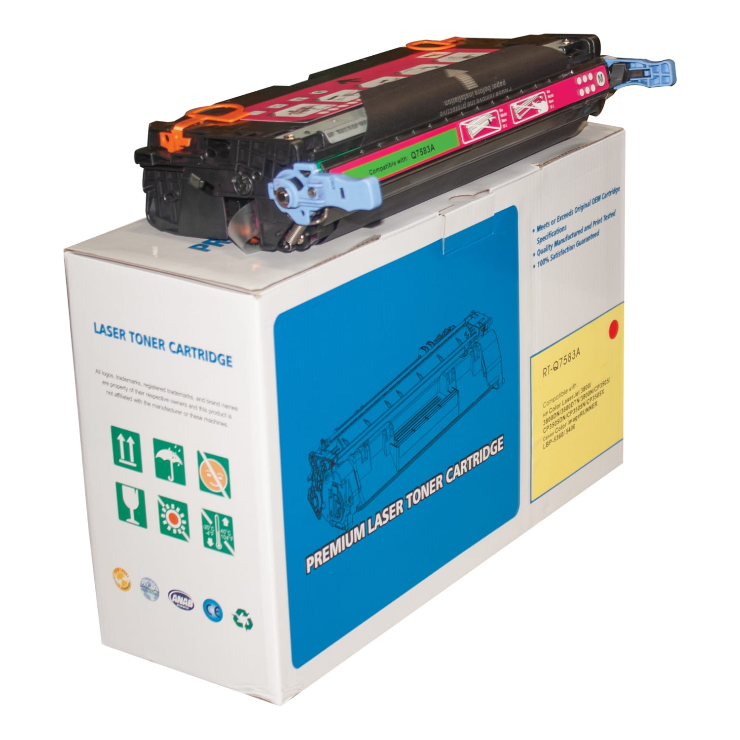M&A Global Remanufactured Magenta Toner Cartridge Replacement For HP 503A, Q7583A, Q7583A-CMA - Image 3