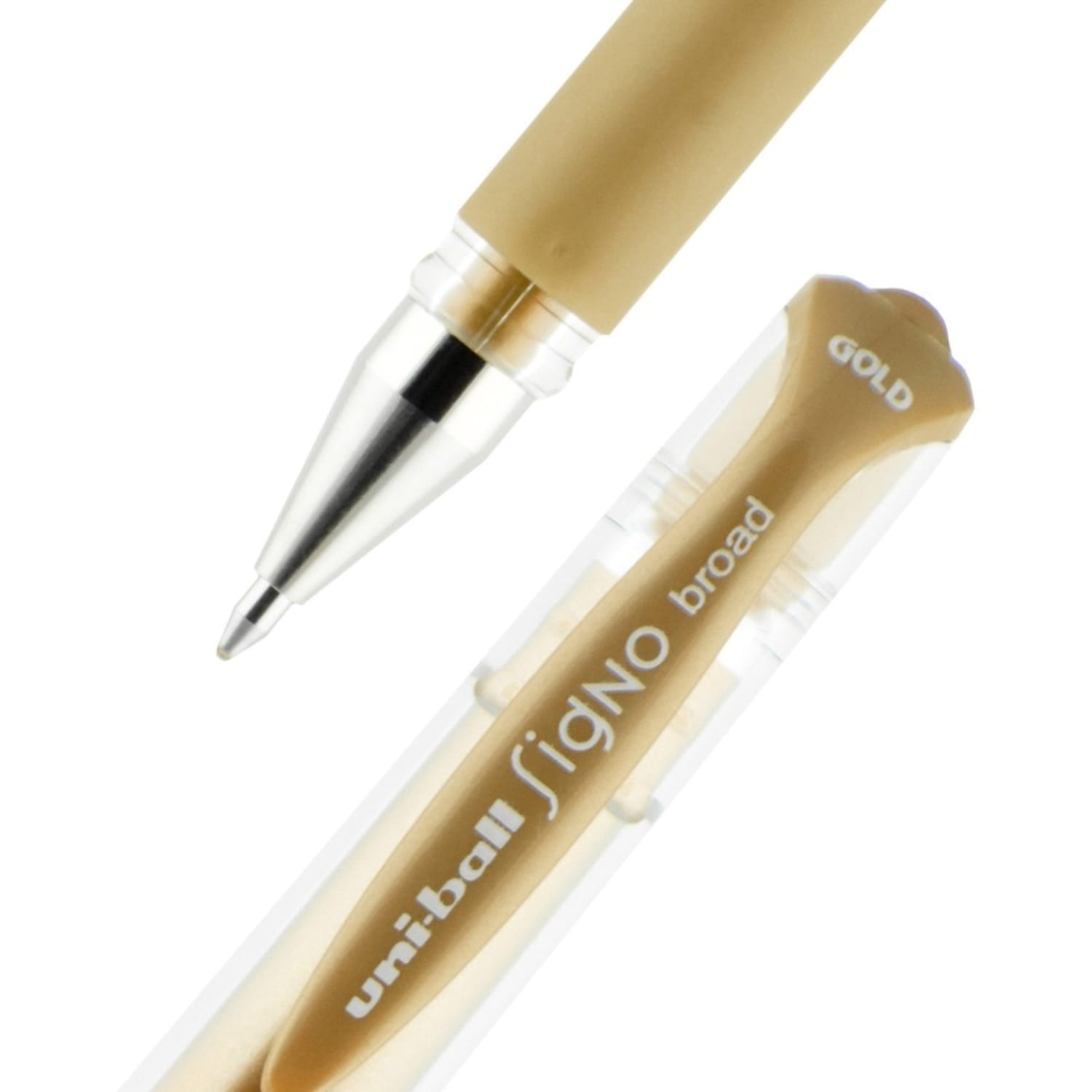 uniball Signo Gel Impact Pens, Pack Of 3, Bold Point, 1.0 mm, Assorted Ink - Image 4