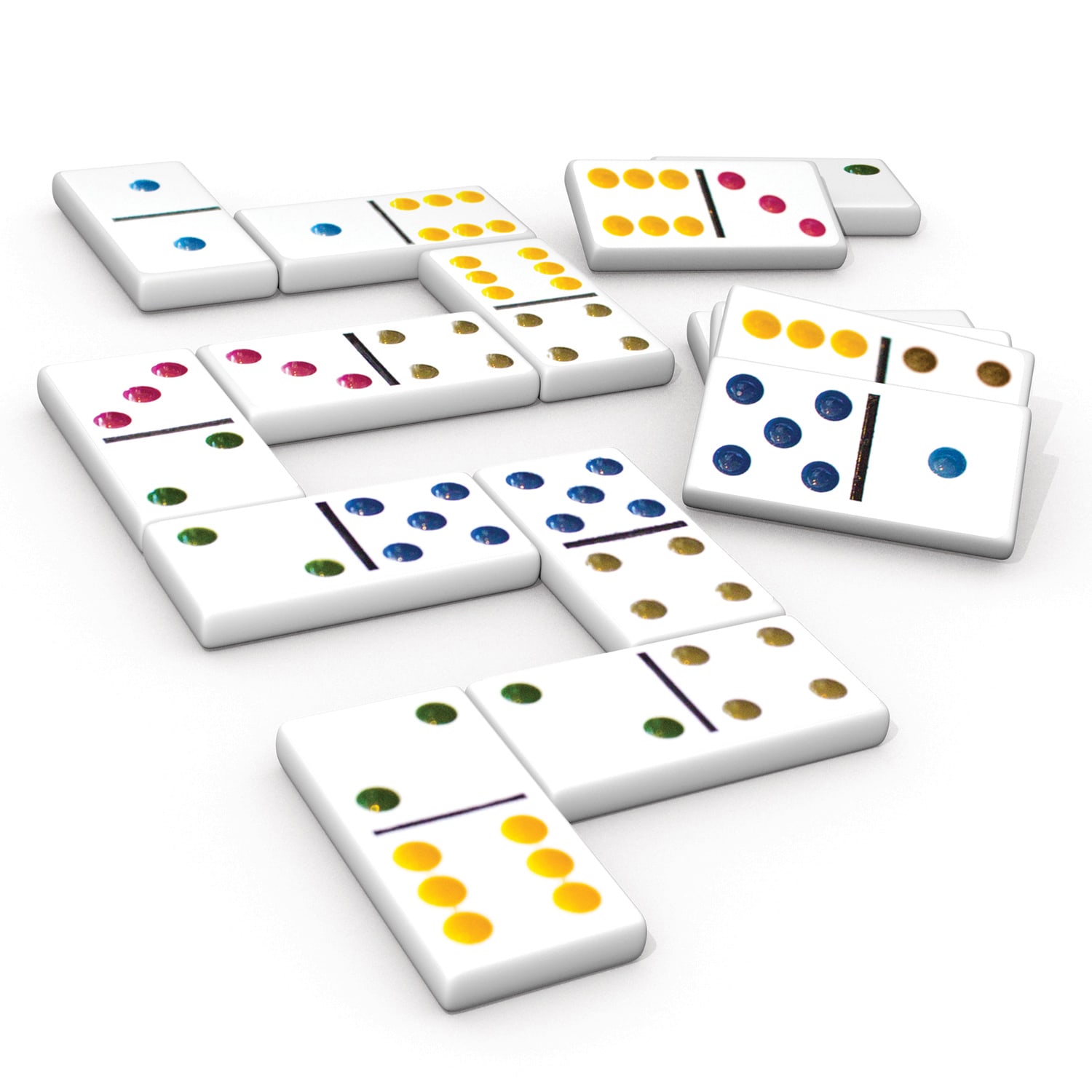 Junior Learning Dot Dominoes, 1st Grade, Pack Of 2 Sets - Image 4