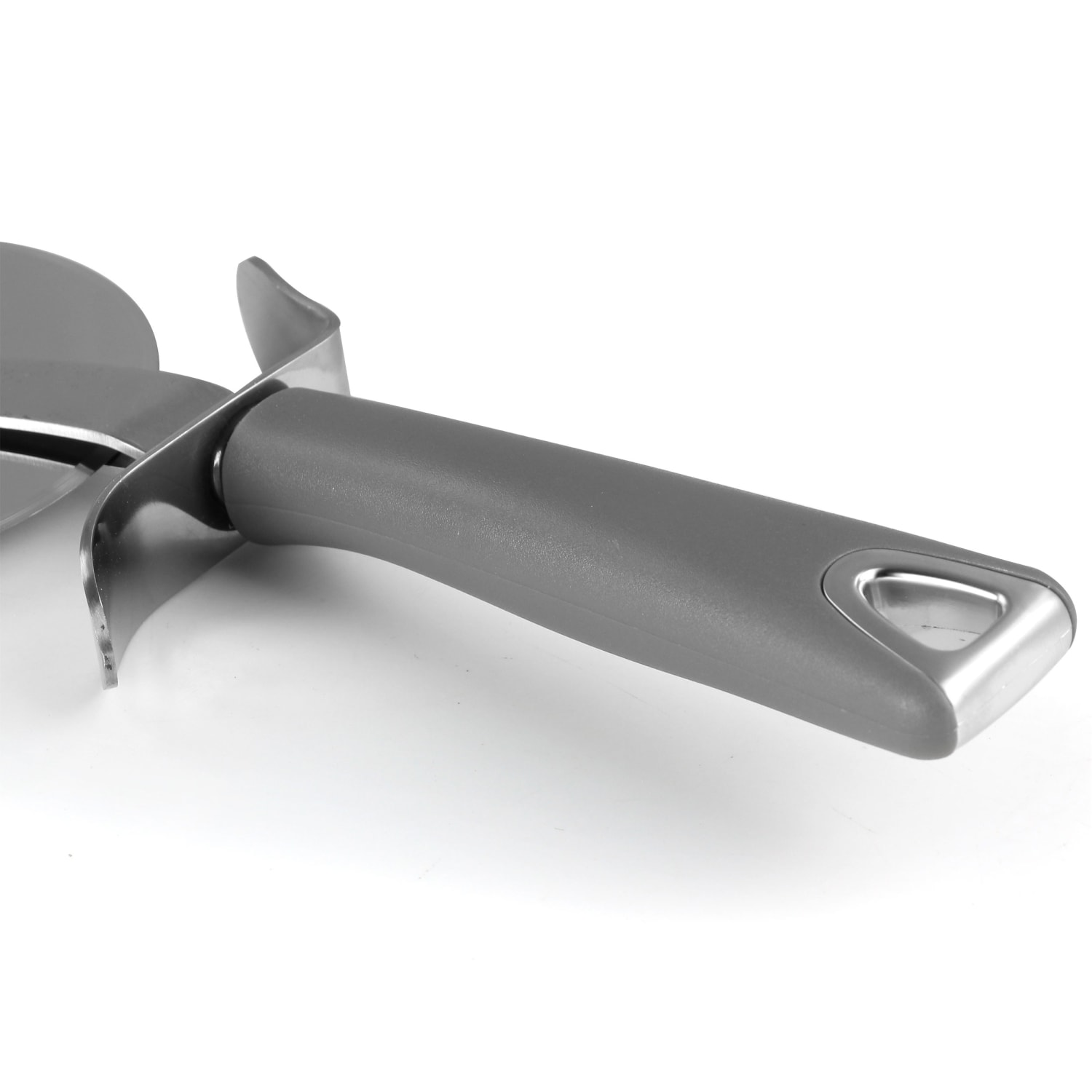 Martha Stewart Stainless Steel Pizza Cutter, Gray - Image 4