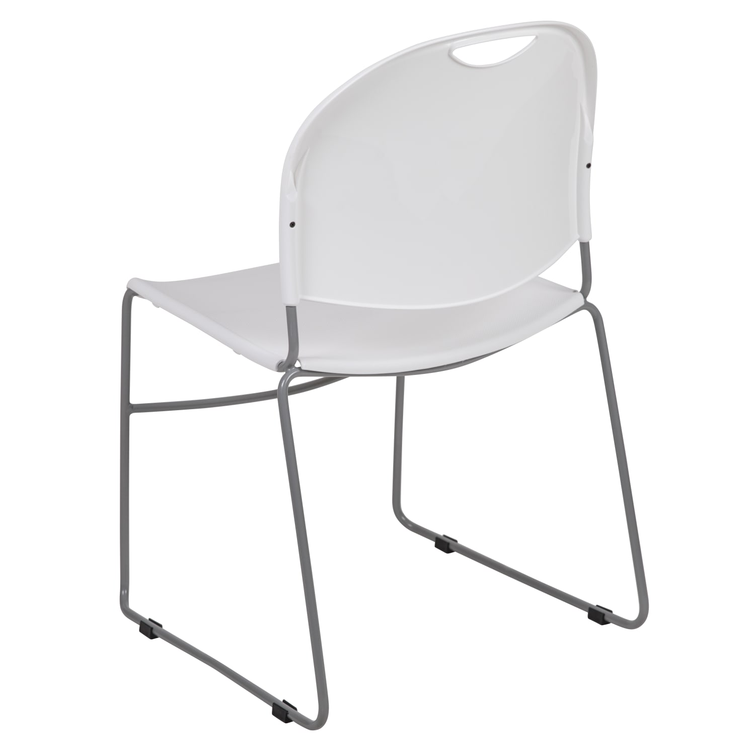 Flash Furniture HERCULES Plastic UltraCompact Stack Chair WhiteSilver PopularChairscom Flash Furniture HERCULES Plastic Ultra Compact Stack Chair WhiteSilver PopularChairscom