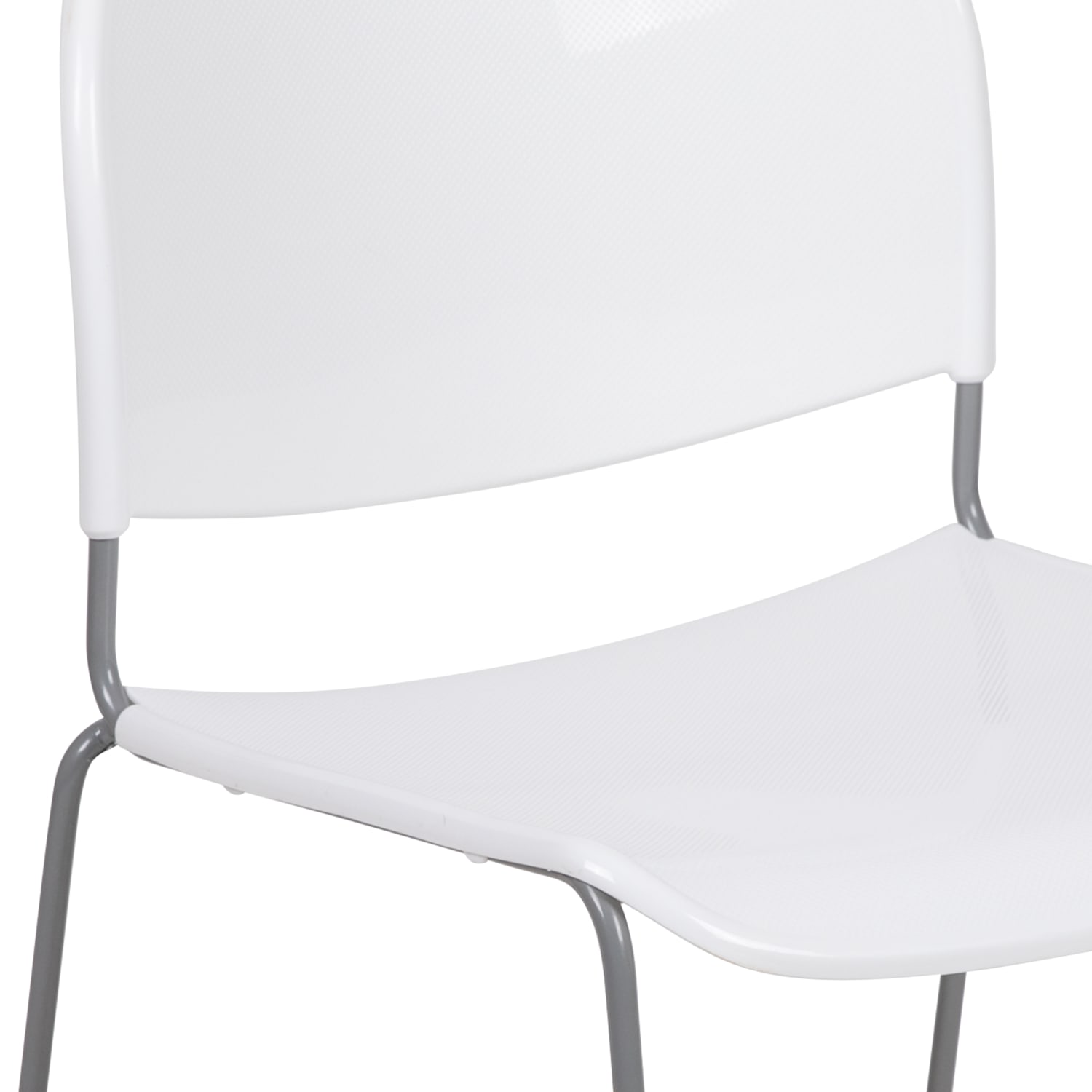 Flash Furniture HERCULES Plastic UltraCompact Stack Chair WhiteSilver PopularChairscom Flash Furniture HERCULES Plastic Ultra Compact Stack Chair WhiteSilver PopularChairscom