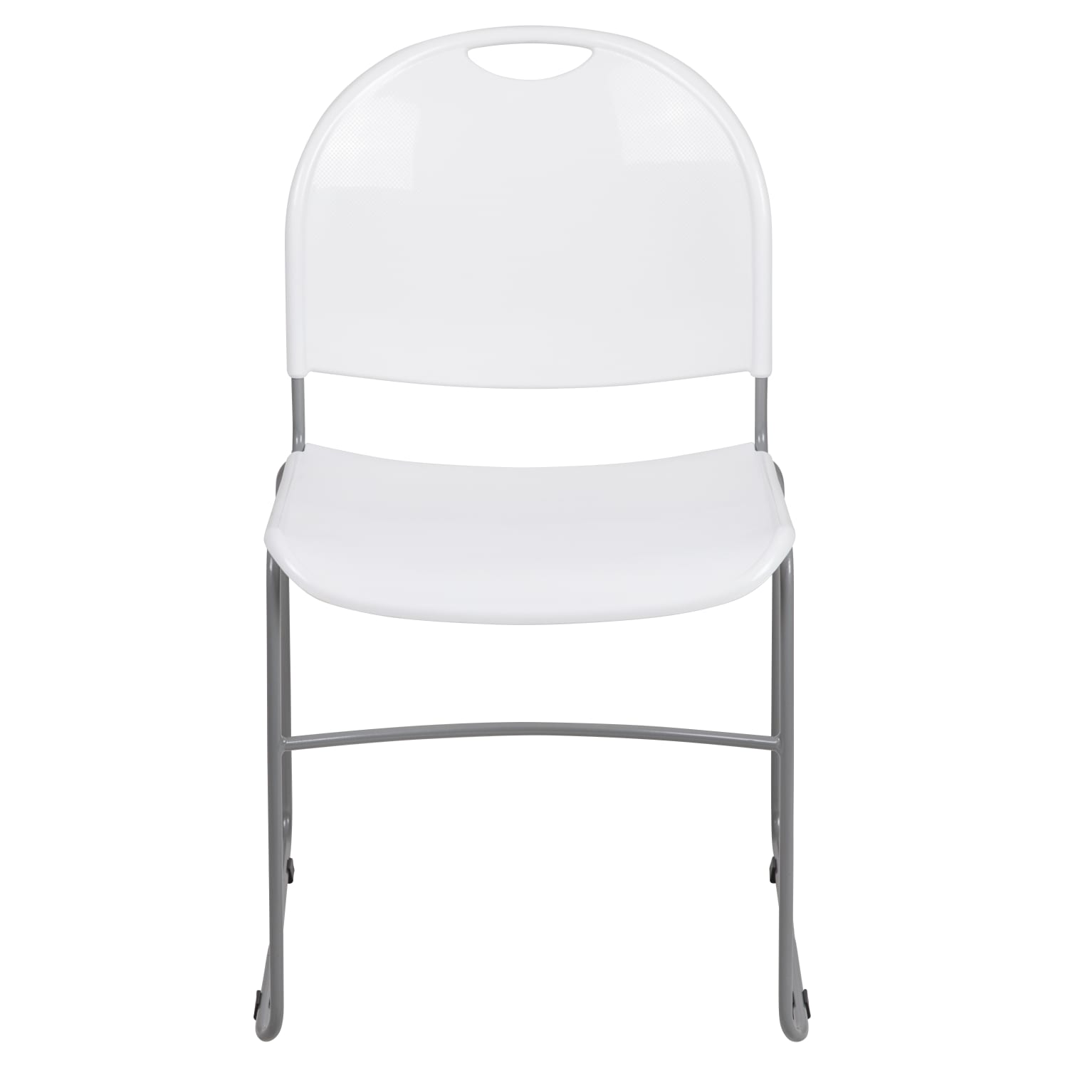 Flash Furniture HERCULES Plastic UltraCompact Stack Chair WhiteSilver PopularChairscom Flash Furniture HERCULES Plastic Ultra Compact Stack Chair WhiteSilver PopularChairscom
