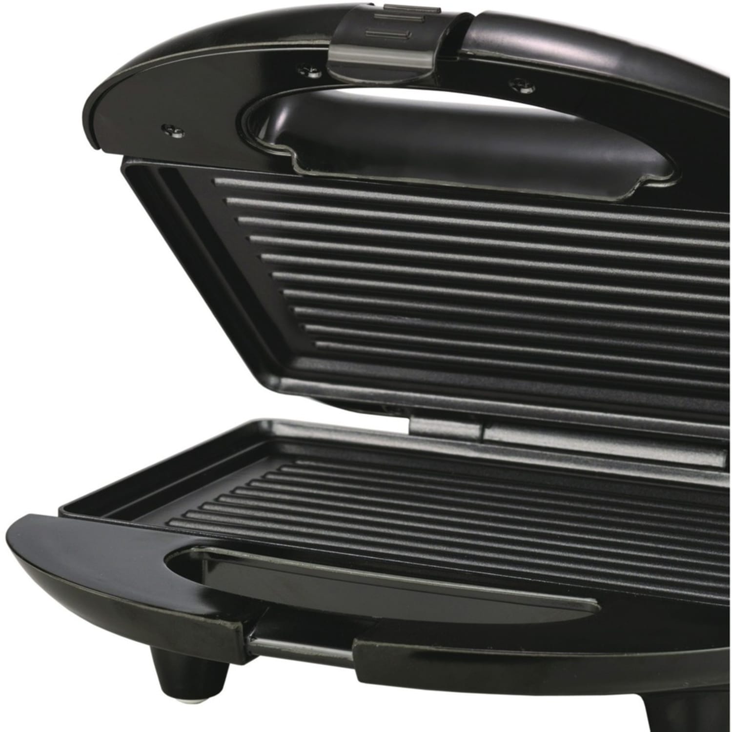 Brentwood Panini Maker - Black - Black, Stainless Steel - Image 6