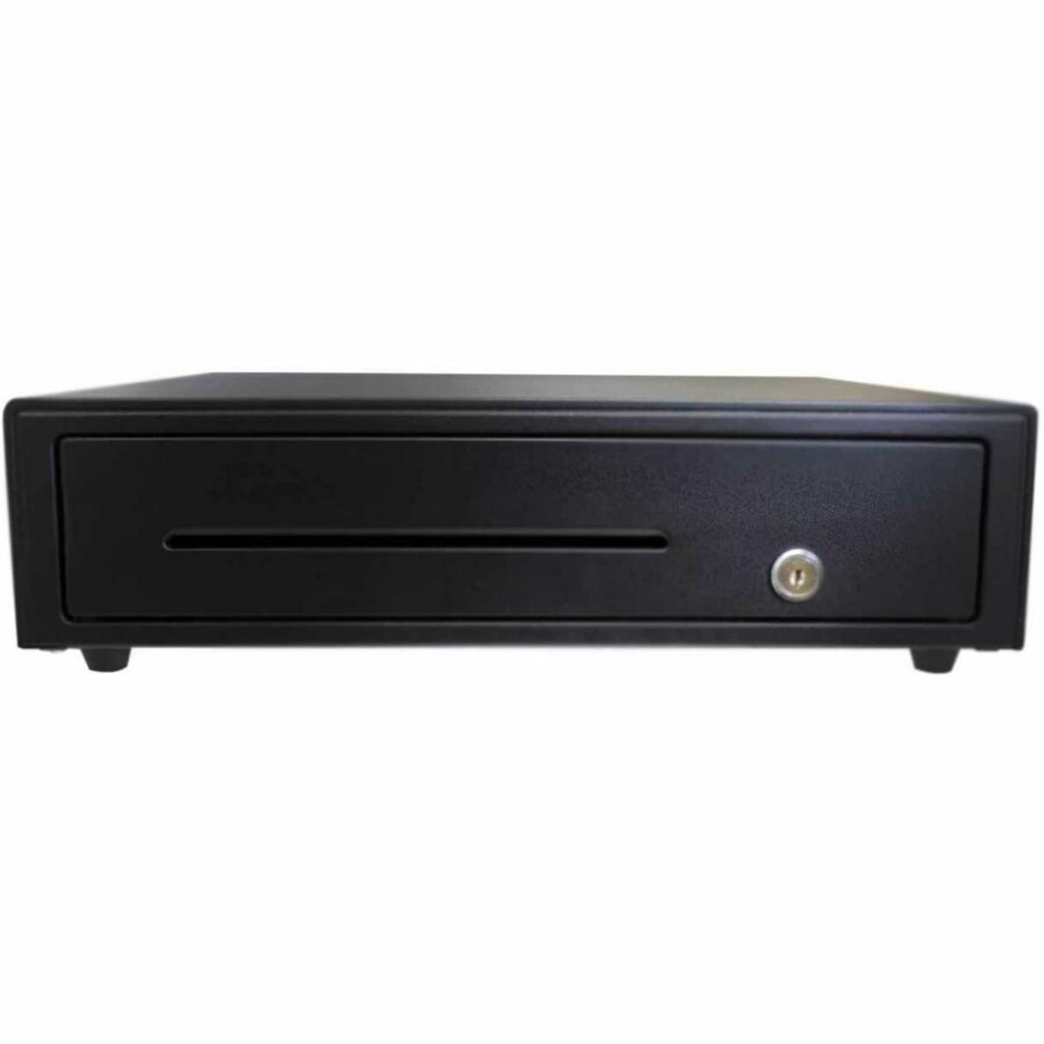 Adesso 16in POS Cash Drawer With Removable Cash Tray - 5 Bill - 8 Coin - 1 Media Slot - 3 Lock Position - Serial Port - Steel - 3.9in Height x 16in Width x 16in Depth - Image 5