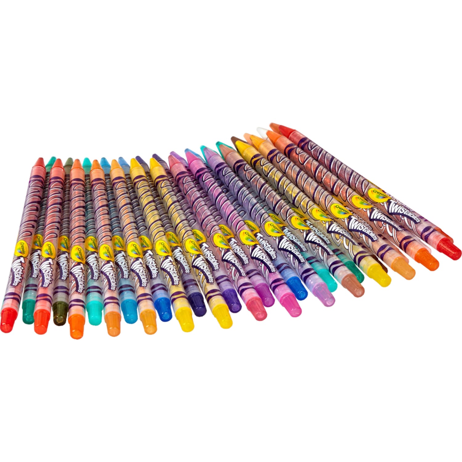 Crayola Twistables Color Pencils, Assorted Colors, Cylindrical Pouch, Set Of 30 - Image 6
