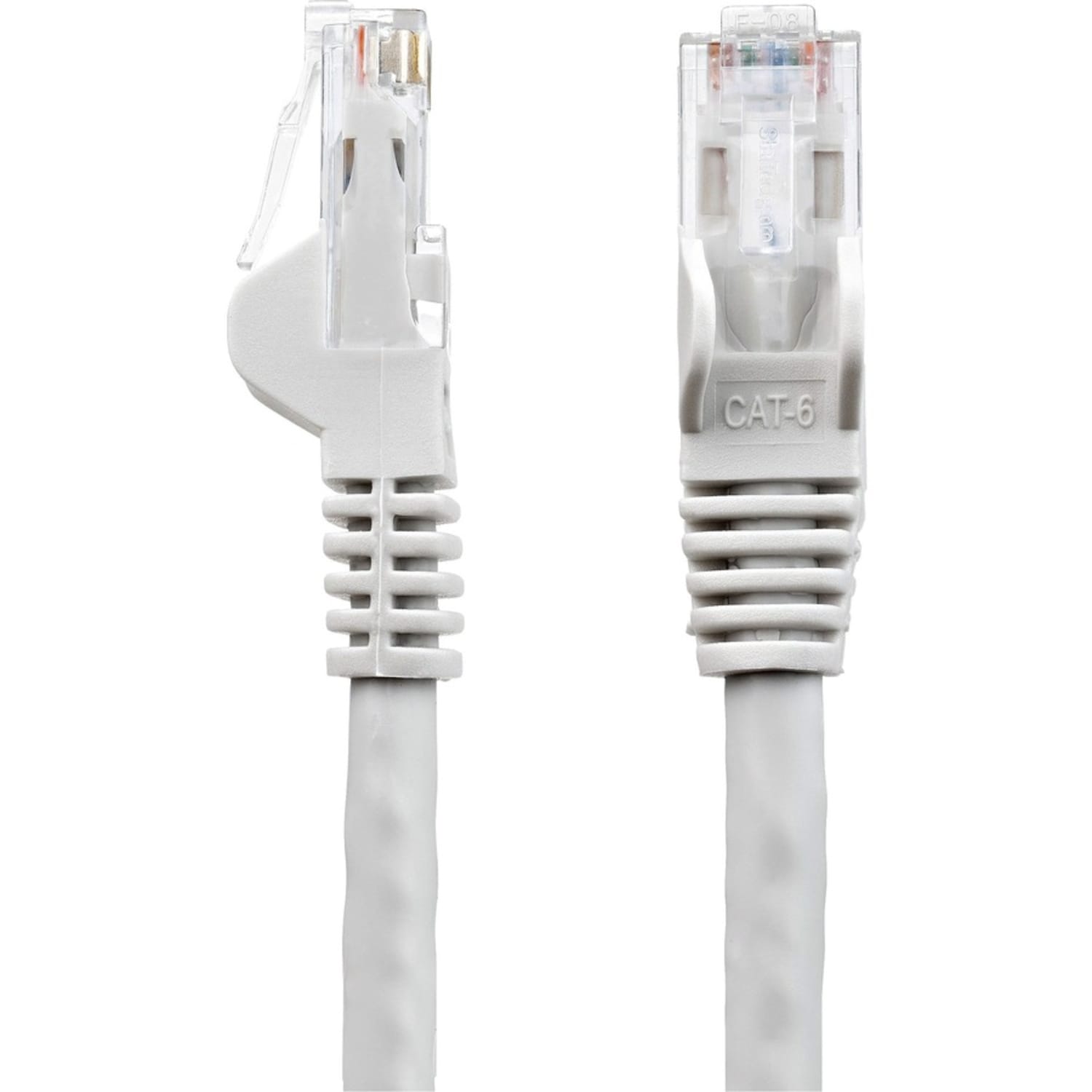 StarTech.com 4ft Gray Cat6 Patch Cable with Snagless RJ45 Connectors - Cat6 Ethernet Cable - 4 ft Cat6 UTP Cable - First End: 1 x RJ-45 Male Network - Second End: 1 x RJ-45 Male Network - Patch Cable - Gold Plated Connector - Gray - 1 Pack) - Image 4