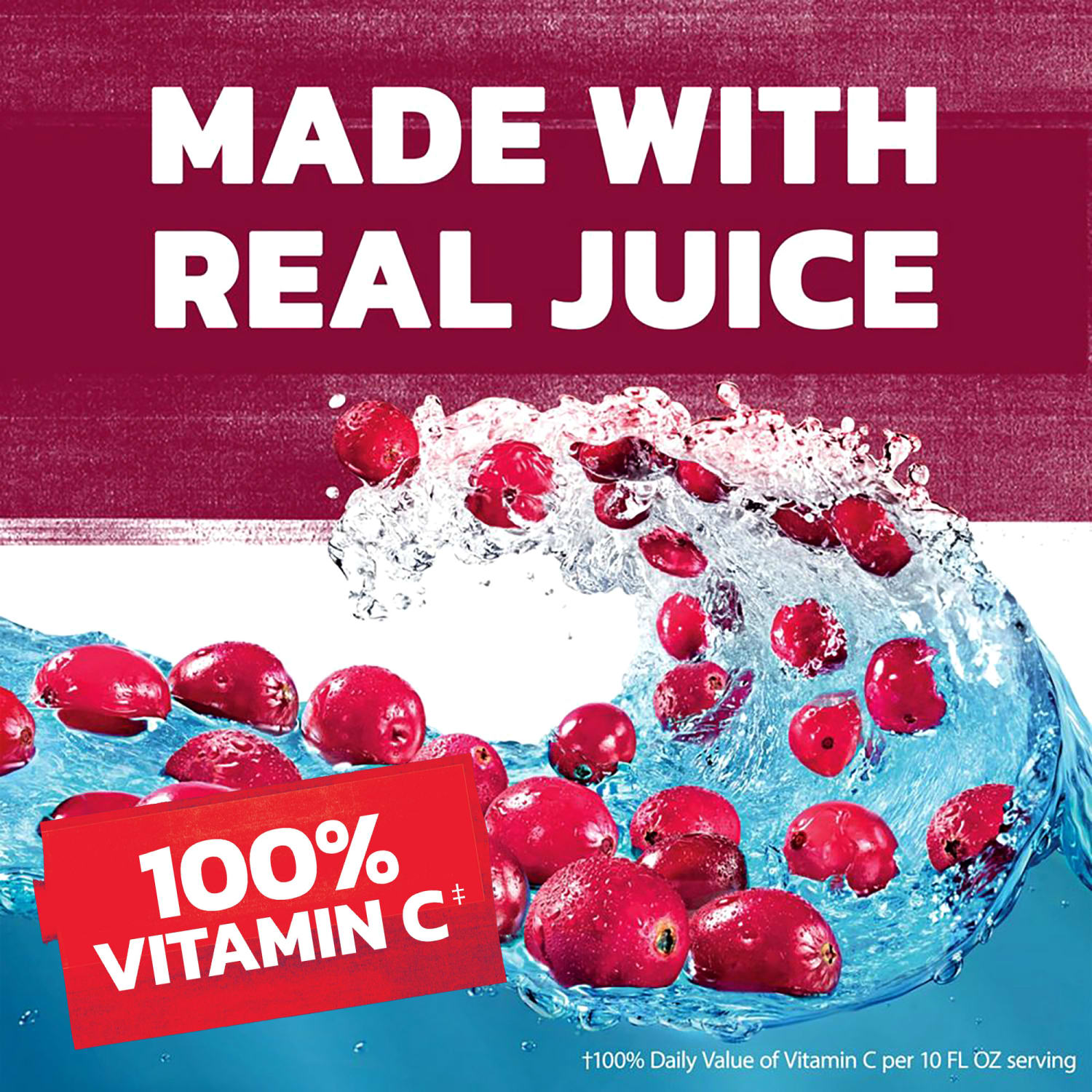 Ocean Spray Cranberry Juice Cocktail, 10 Oz, Case Of 24 Cans - Image 6