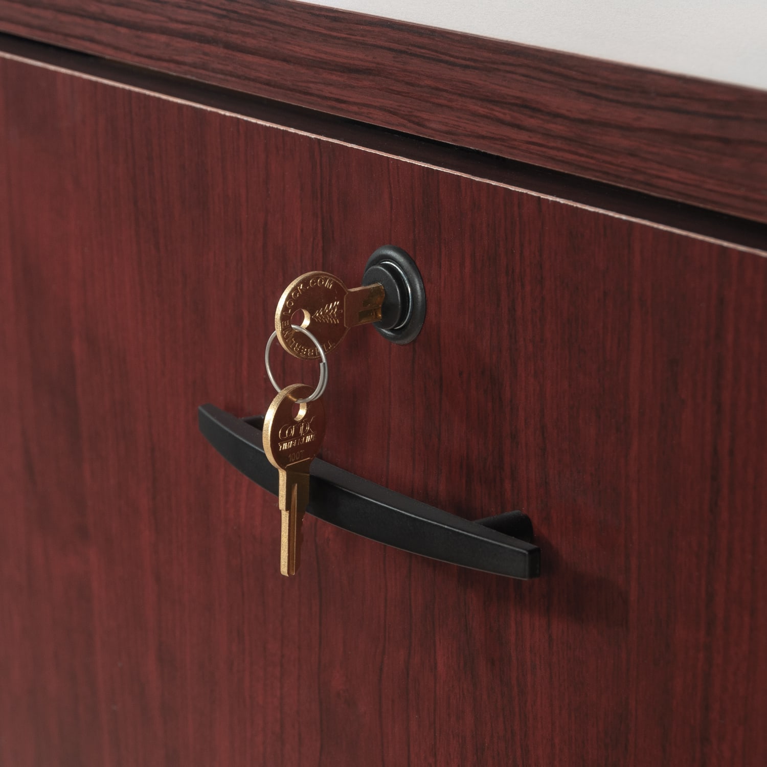 Sauder Via 36-1/2inW x 23-1/2inD Lateral 2-Drawer File Cabinet, Classic Cherry - Image 6