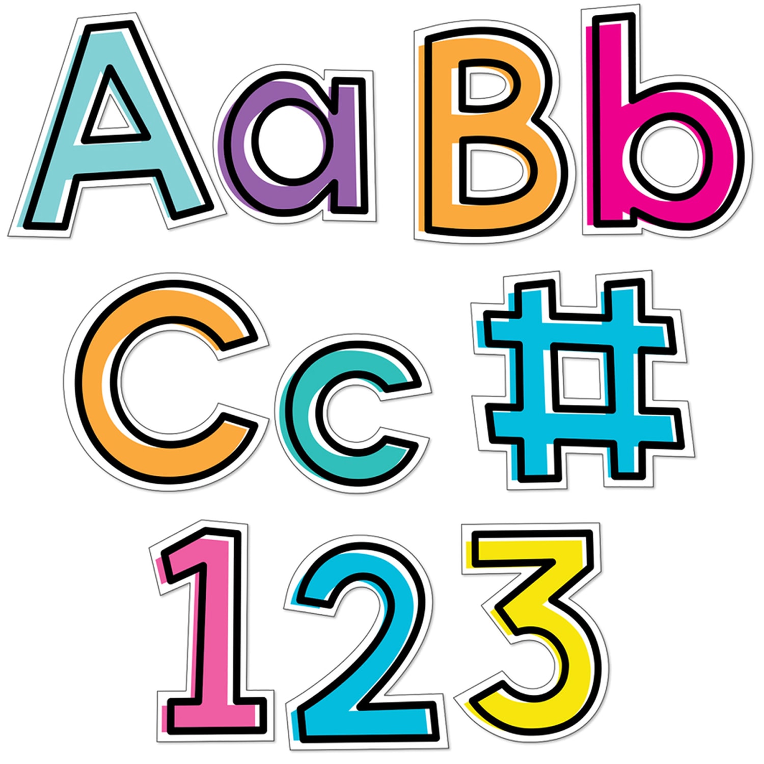Carson Dellosa Education EZ Letters, Kind Vibes, 219 Pieces Per Pack, Set Of 3 Packs - Image 3