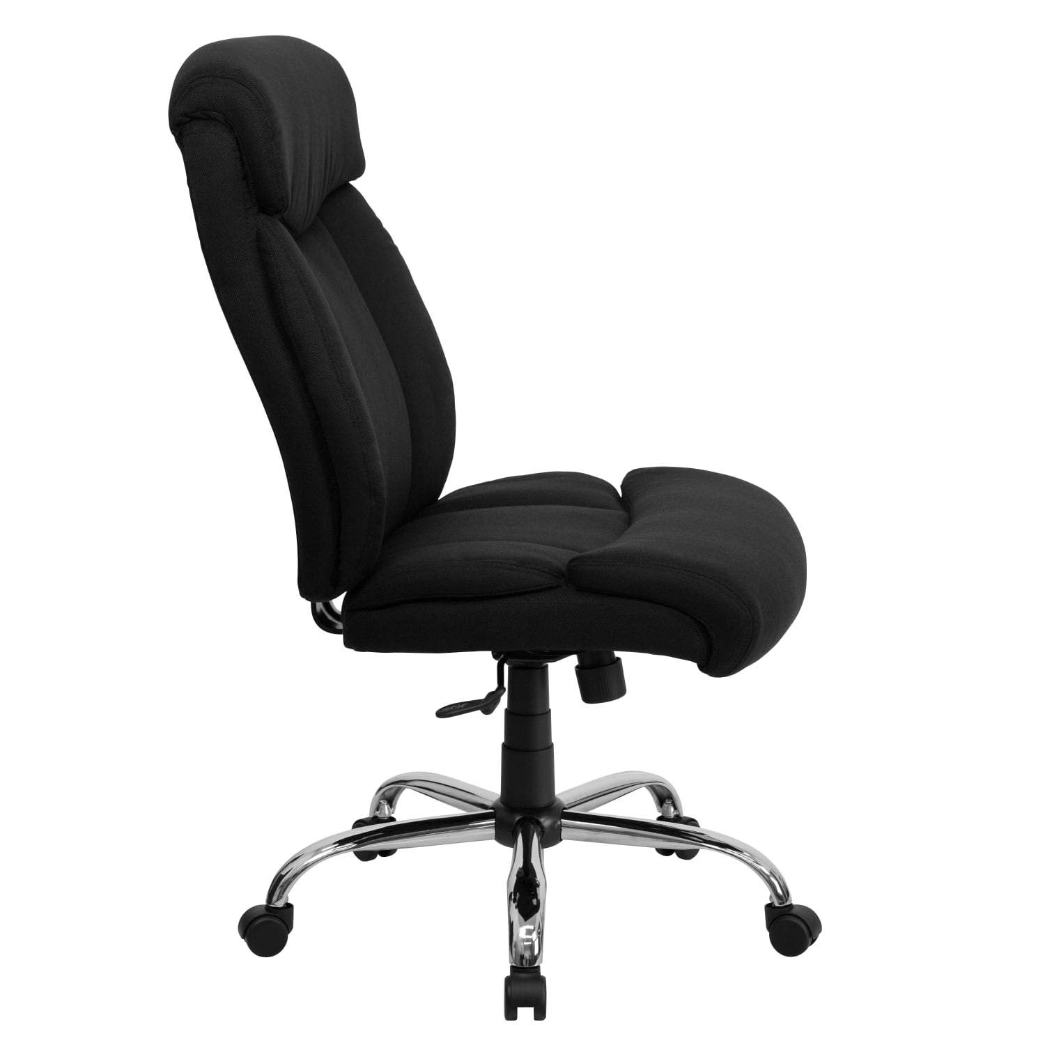 Flash Furniture Hercules Big And Tall HighBack Ergonomic Office Chair With Full Headrest And Chrome Base Black Fabric PopularChairscom Flash Furniture Hercules Big And Tall High Back Ergonomic Office Chair With Full Headrest And Chrome Base Black Fabric PopularChairscom