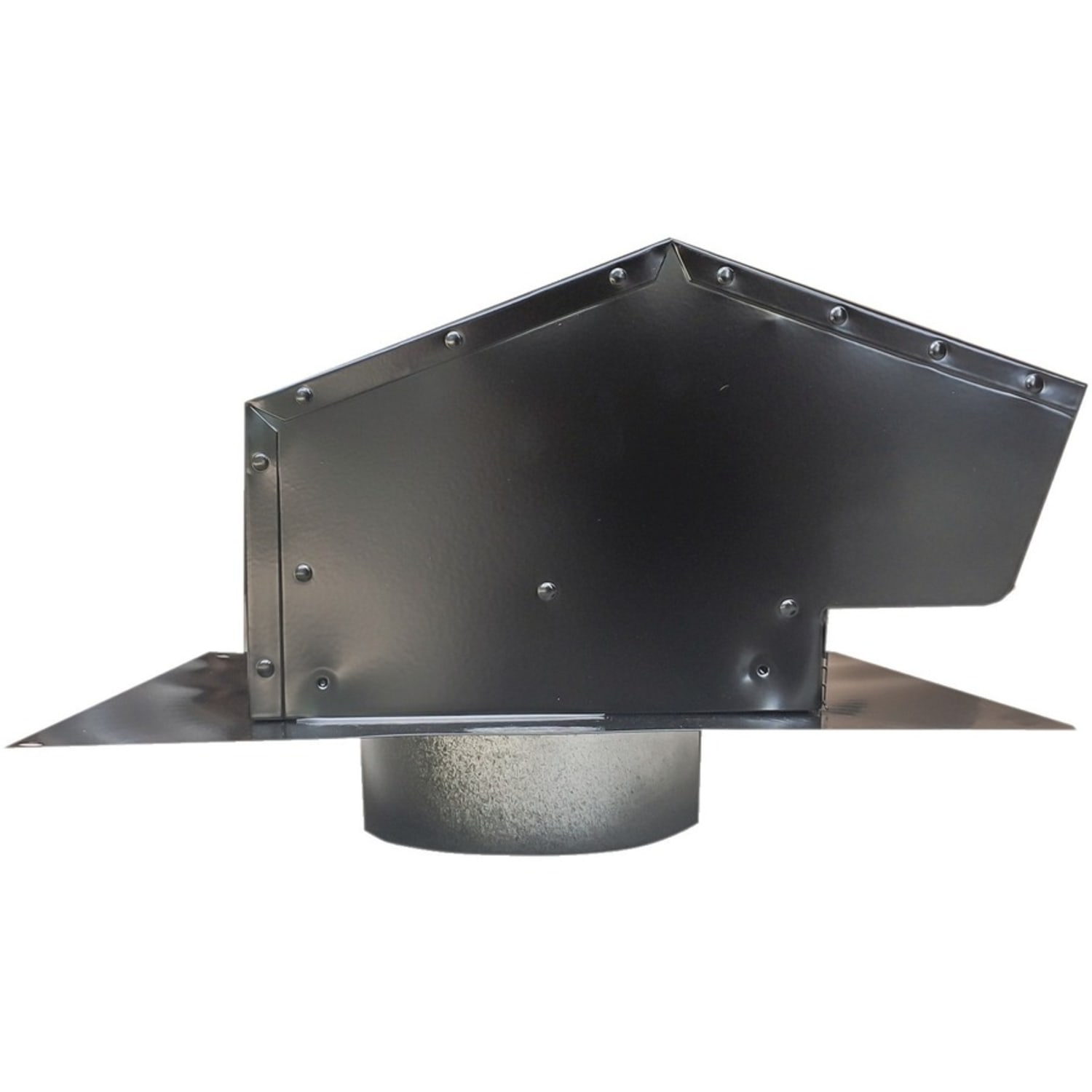 Builders Best GRV Black Galvanized Roof Vent - For Dryer, Bathroom, Kitchen, 012633 - Image 3