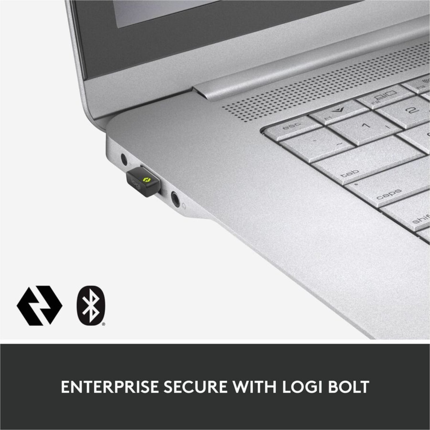 Logitech MX Keys Combo for Business Keyboard & Mouse - USB Wireless Bluetooth Keyboard - USB Wireless Bluetooth Mouse - 920010923 - Image 6