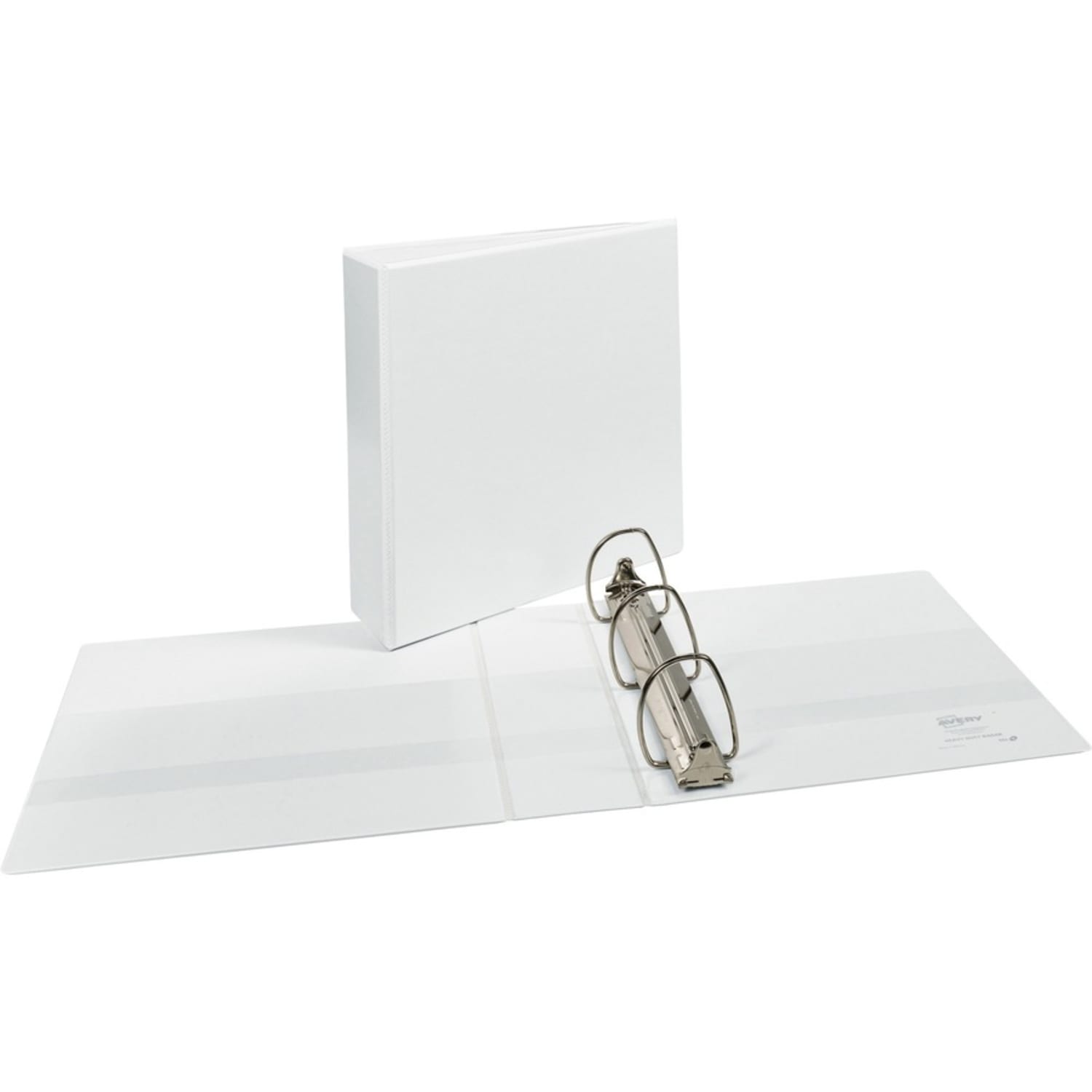 Avery Durable View Binders, 3in Ring, 8 1/2in x 11in, White, Pack Of 3 - Image 4