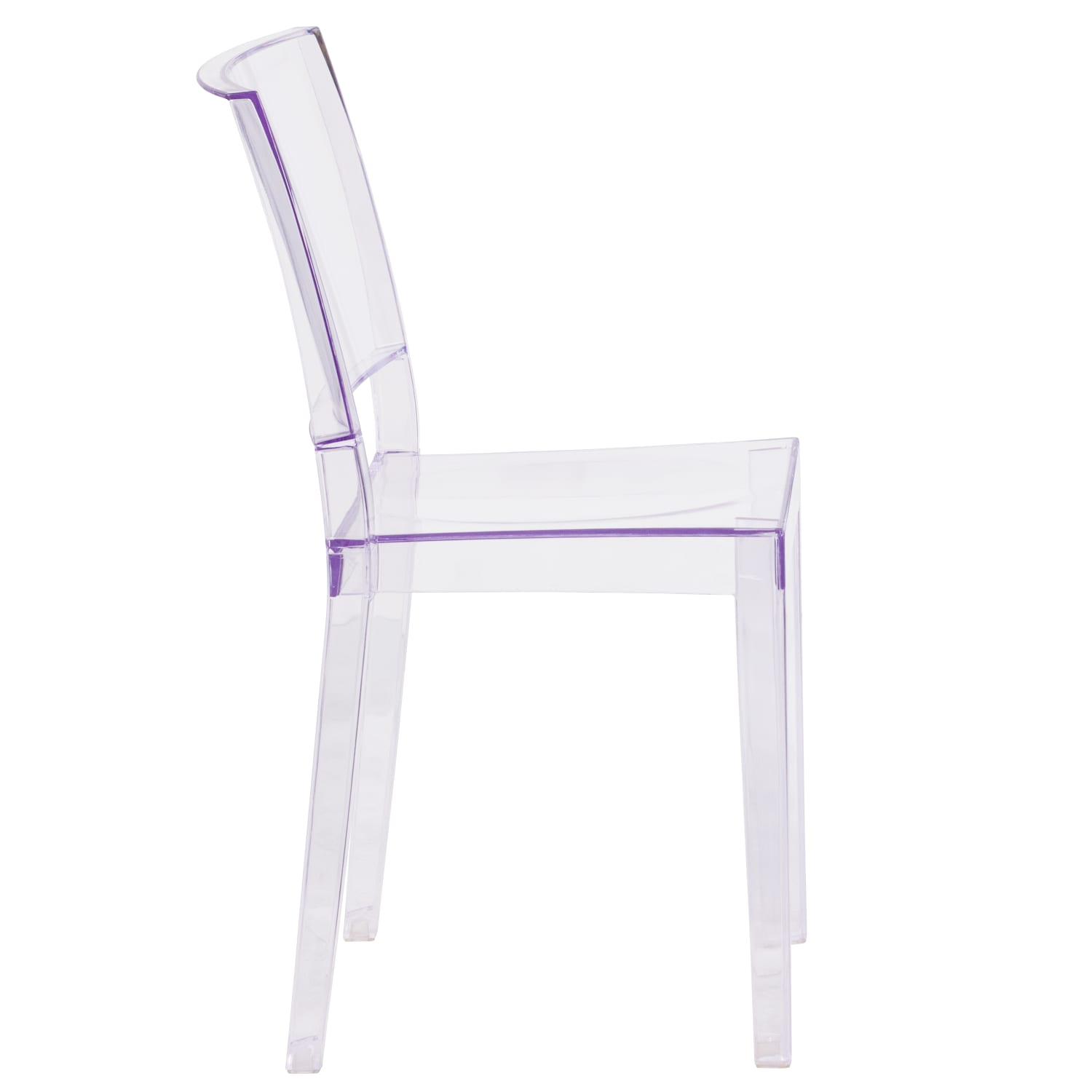 Flash Furniture Phantom Series Transparent Stacking Side Chairs Clear Set Of 4 Chairs PopularChairscom Flash Furniture Phantom Series Transparent Stacking Side Chairs Clear Set Of 4 Chairs PopularChairscom