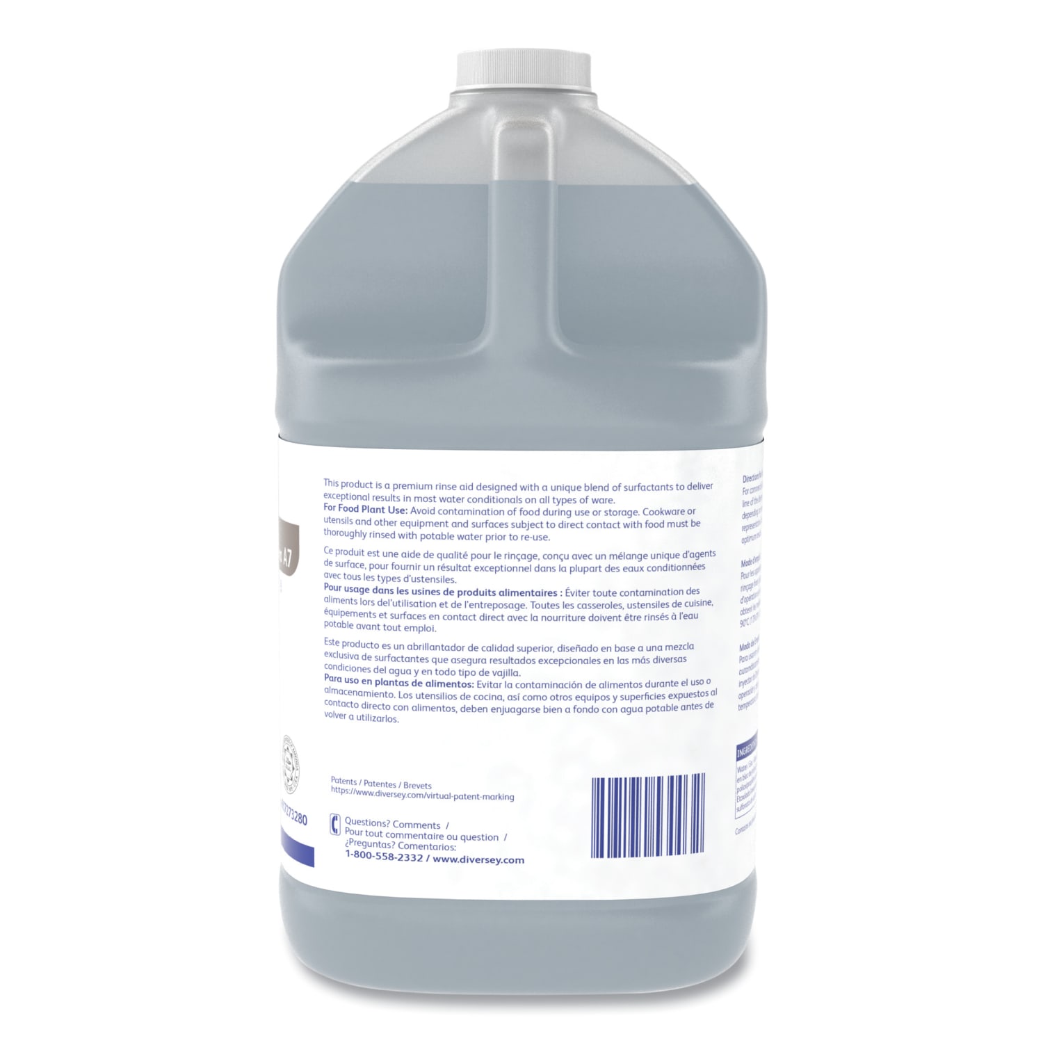 Diversey Suma Select A7 Rinse Aids, 1 Gallon, Pack Of 4 Jugs - Image 6