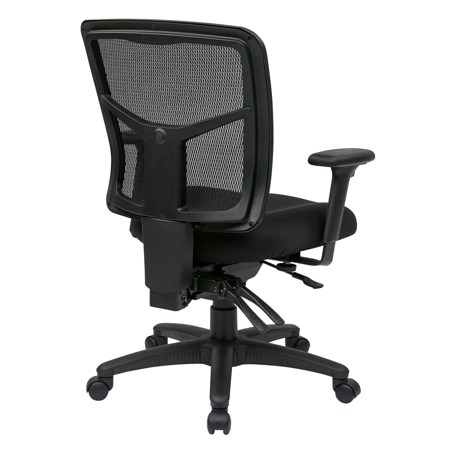 Office Star ProGrid Mid Back Managers Chair Coal PopularChairscom