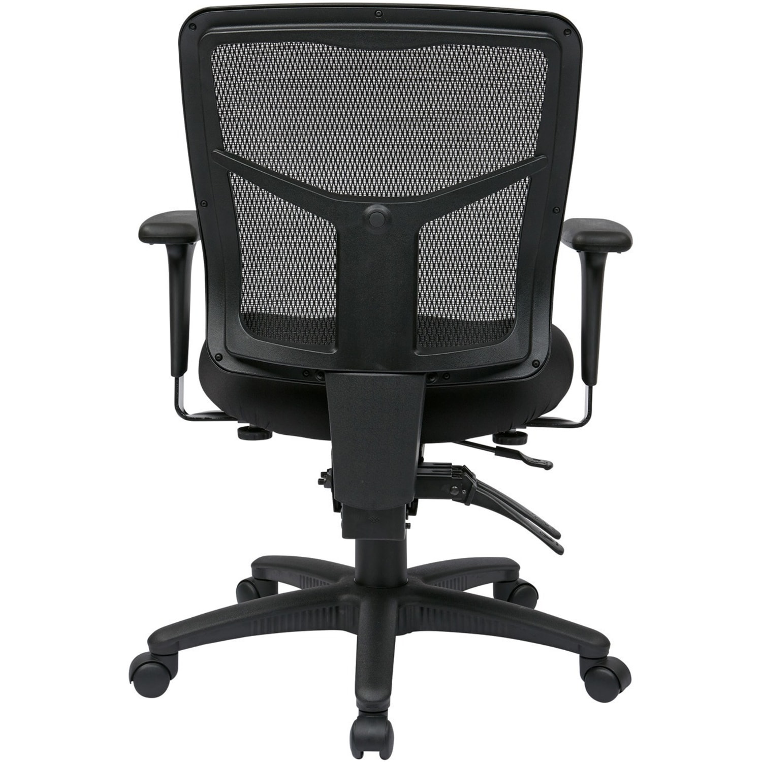 Office Star ProGrid Mid Back Managers Chair Coal PopularChairscom