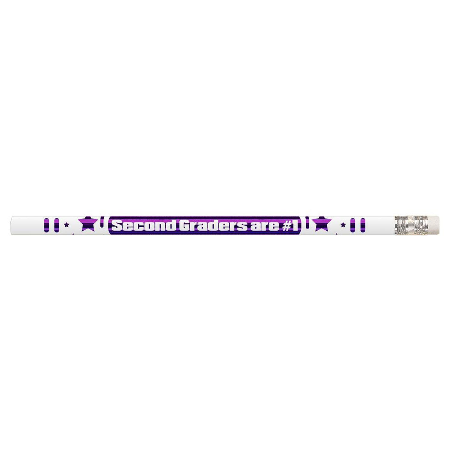 Musgrave Pencil Co. Inc. Motivational Pencils, 2nd Graders Are #1, 12 Pencils Per Pack, Set Of 12 Packs - Image 4