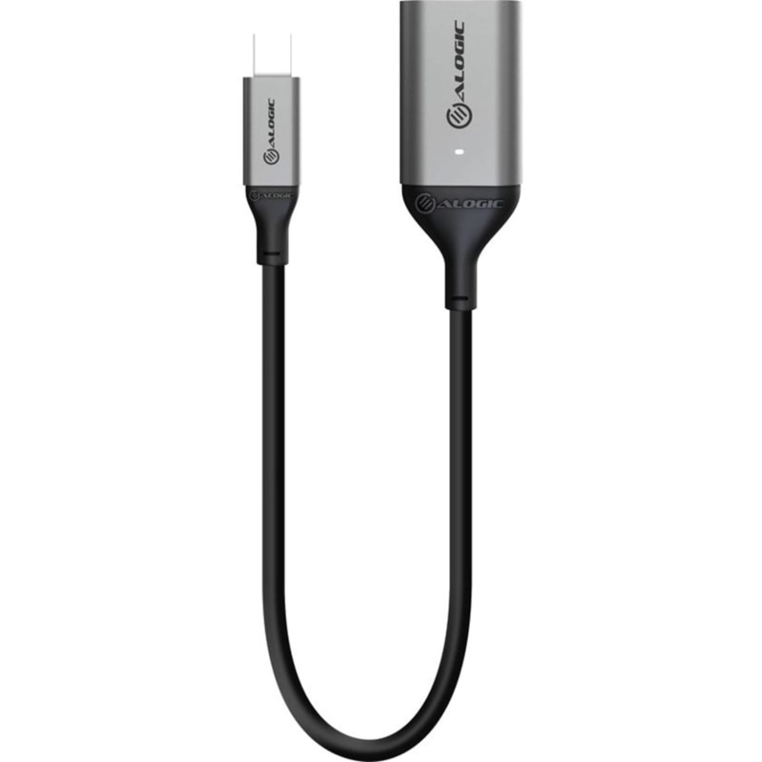 Alogic Ultra Mini DisplayPort 1.4 to HDMI Adapter - 4K 60Hz - ACTIVE - 20cm - 7.87in HDMI/Mini DisplayPort A/V Cable for Audio/Video Device, Notebook, PC, TV, Projector, Monitor - Image 3