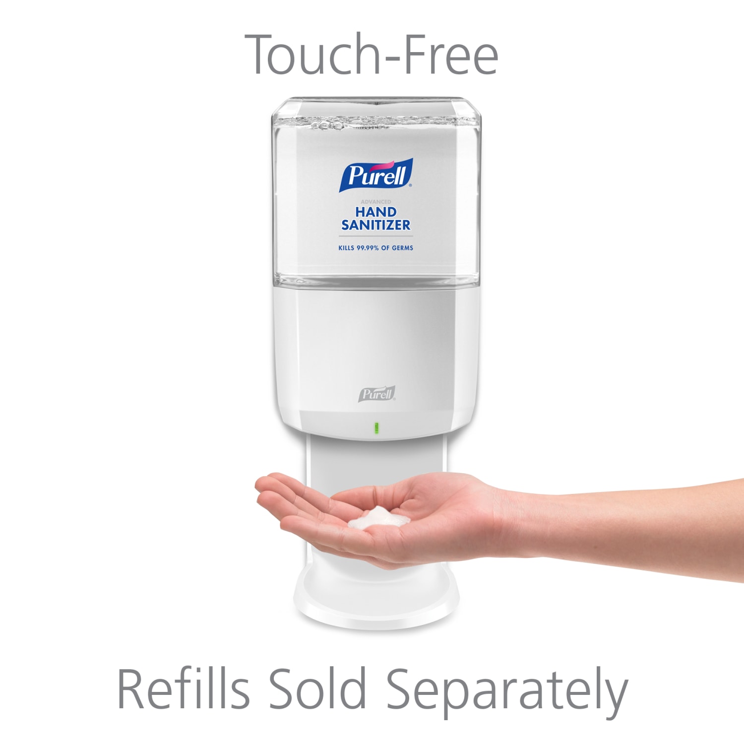 Purell ES6 Wall-Mount Touchless Hand Sanitizer Dispenser, White - Image 3