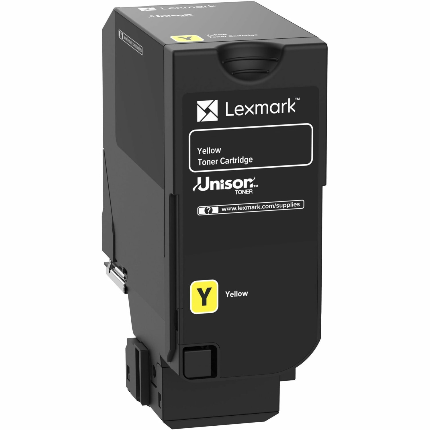 Lexmark CS735 Yellow High-Yield Laser Toner Cartridge, 71C0XYG - Image 3